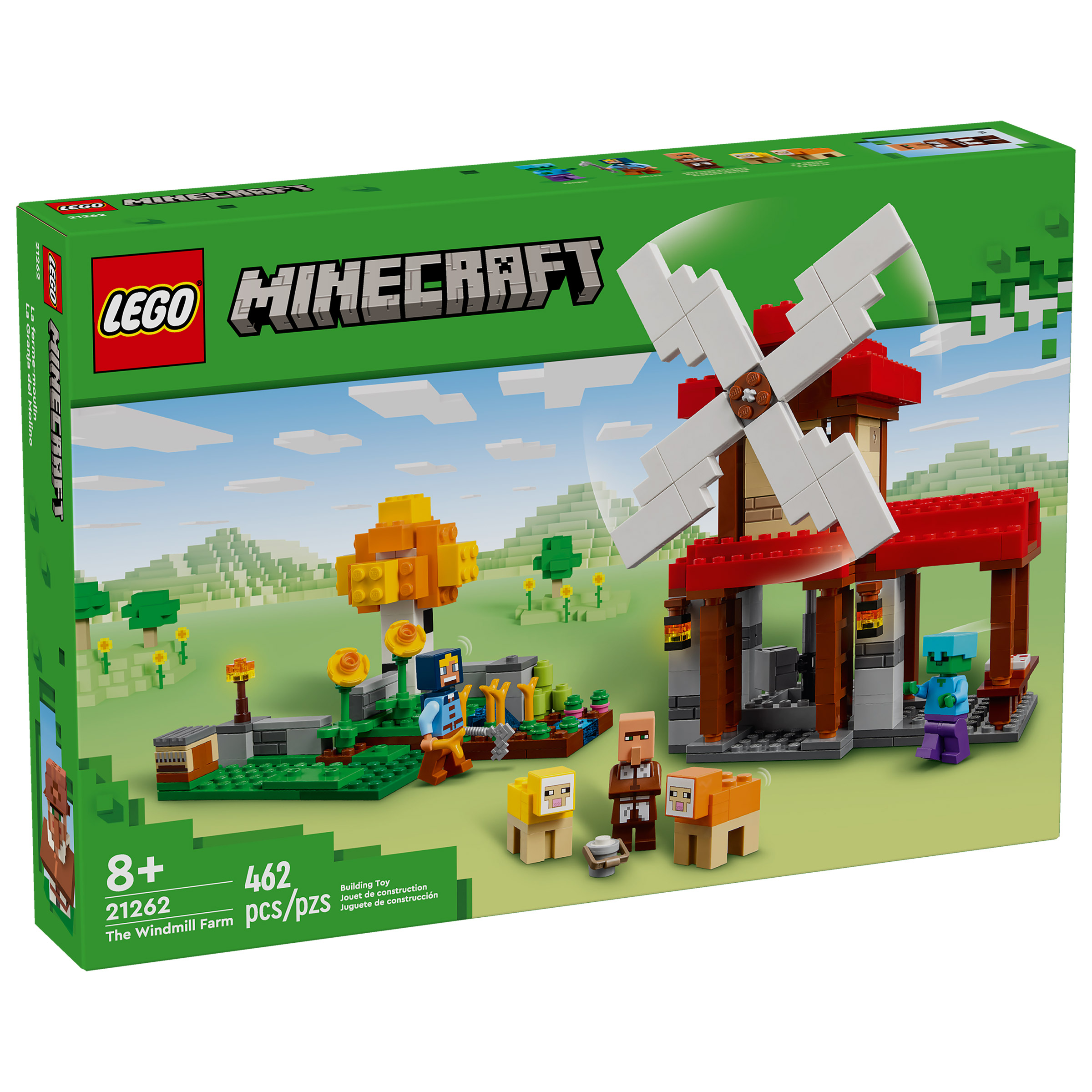 LEGO Minecraft The Windmill Farm Buildable Video Game Toy 21262 | Costco