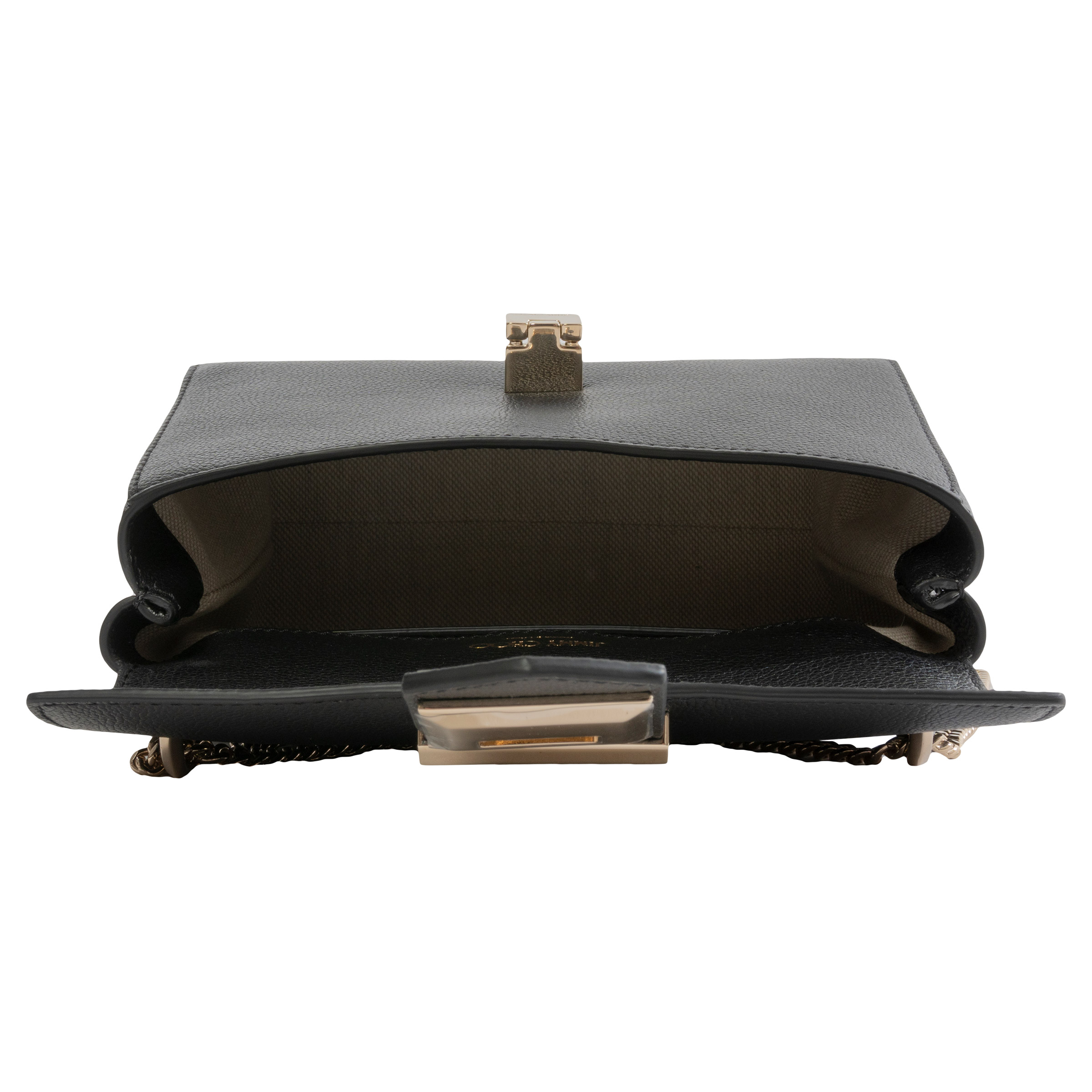 Jimmy Choo Small Marianne Shoulder Bag, Black | Costco