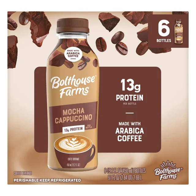 BOLTHOUSE MOCHA CAPPUCCINO 6/15.2 OZ