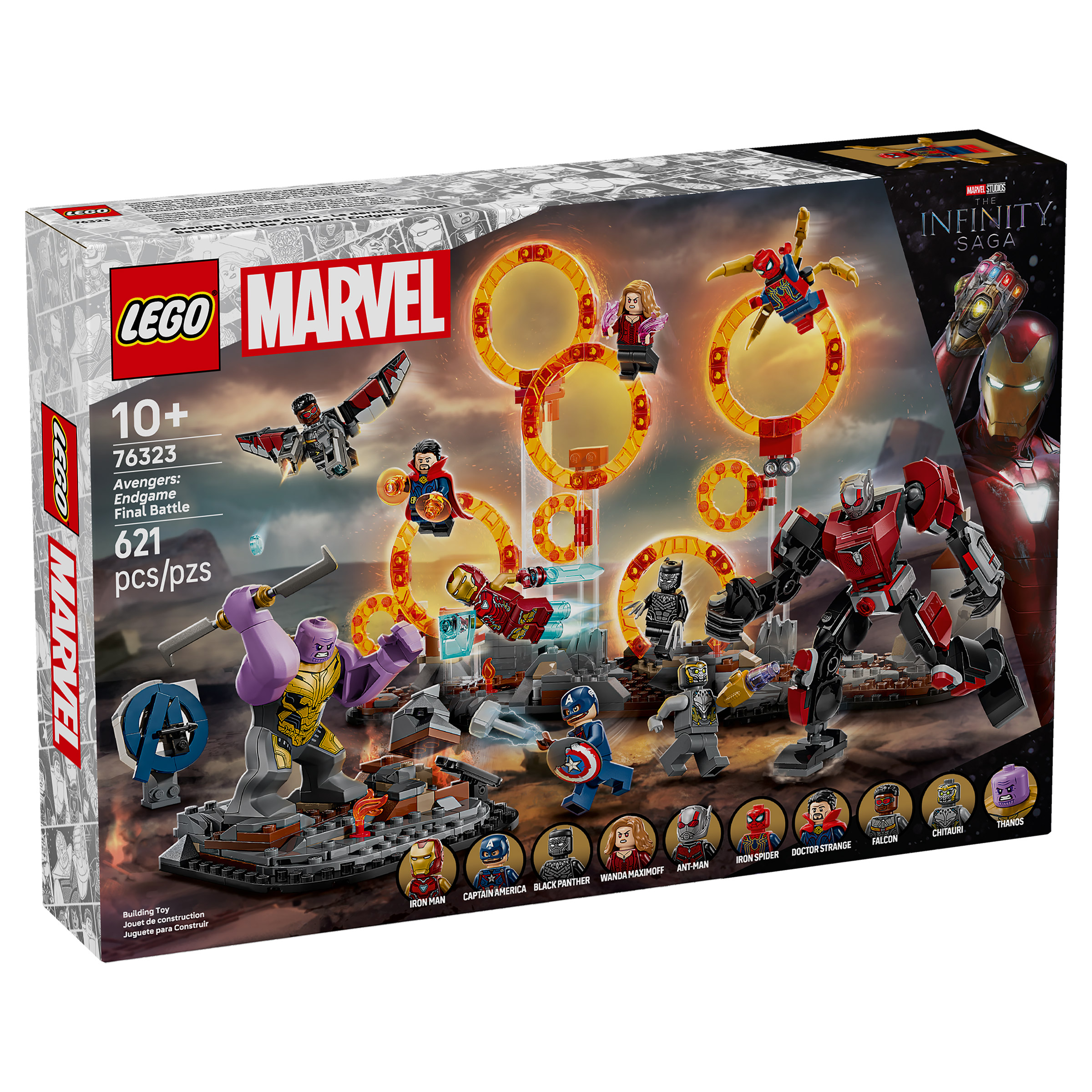 ブルーカルセドニー 22K LEGO Marvel Avengers: Endgame Final Battle 76323 | Costco