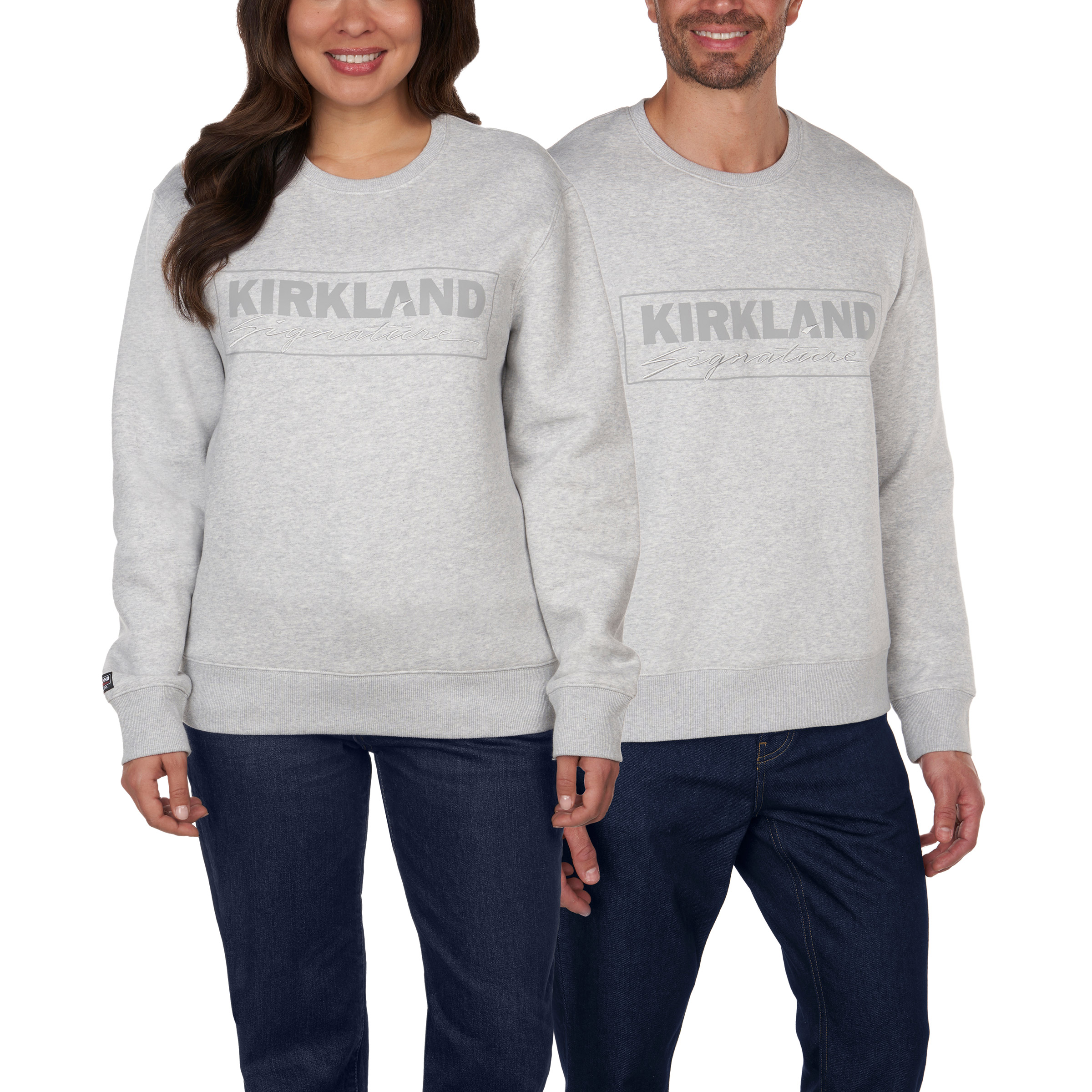 Kirkland Signature Unisex Logo Crewneck Sweatshirt | Costco