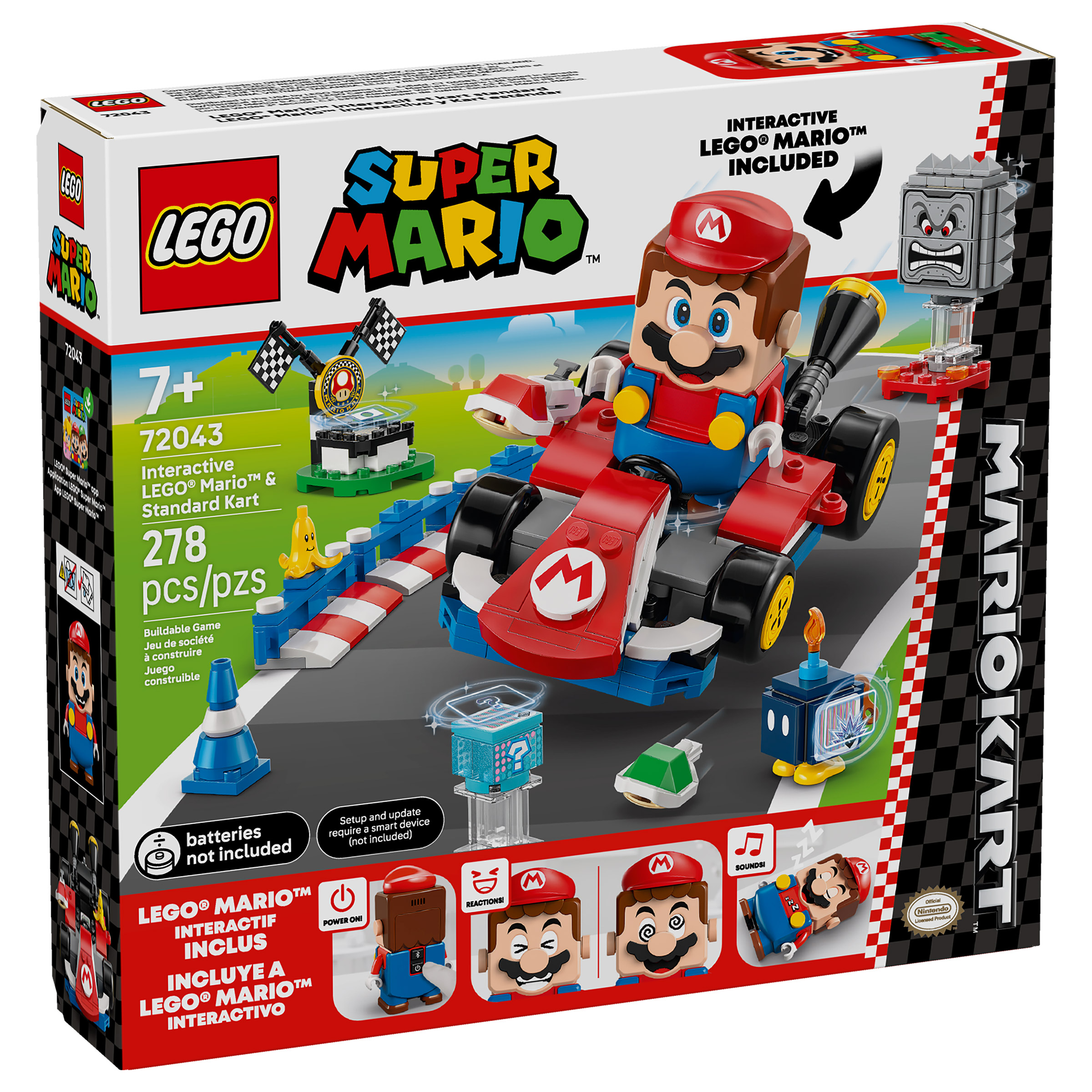 LEGO Super Mario: Mario Kart – Interactive LEGO Mario & Standard
