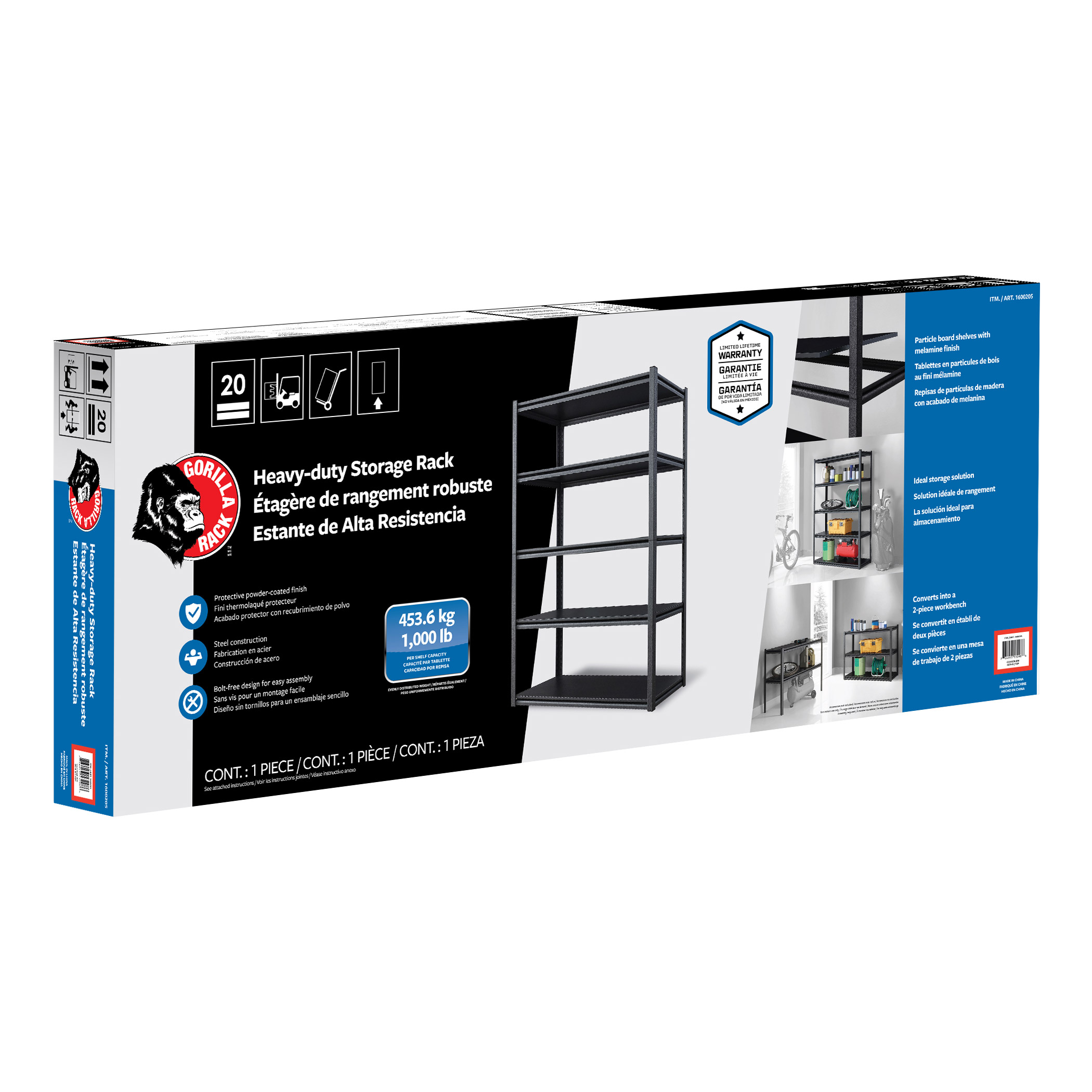 Gorilla Rack Heavy-Duty Storage Rack | Costco