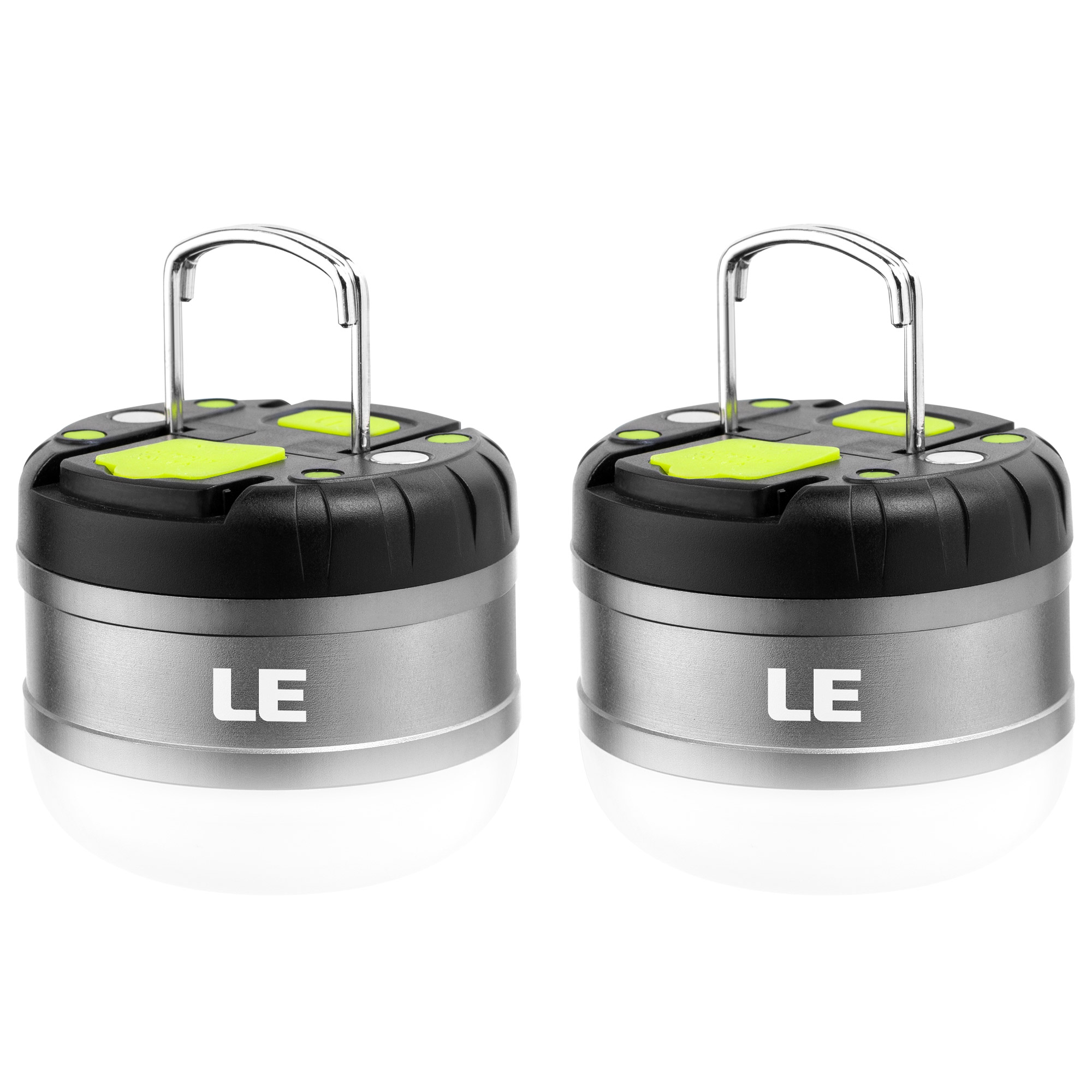 Lepro LED Rechargeable Camping Lantern With Hook, 2-pack | Costco