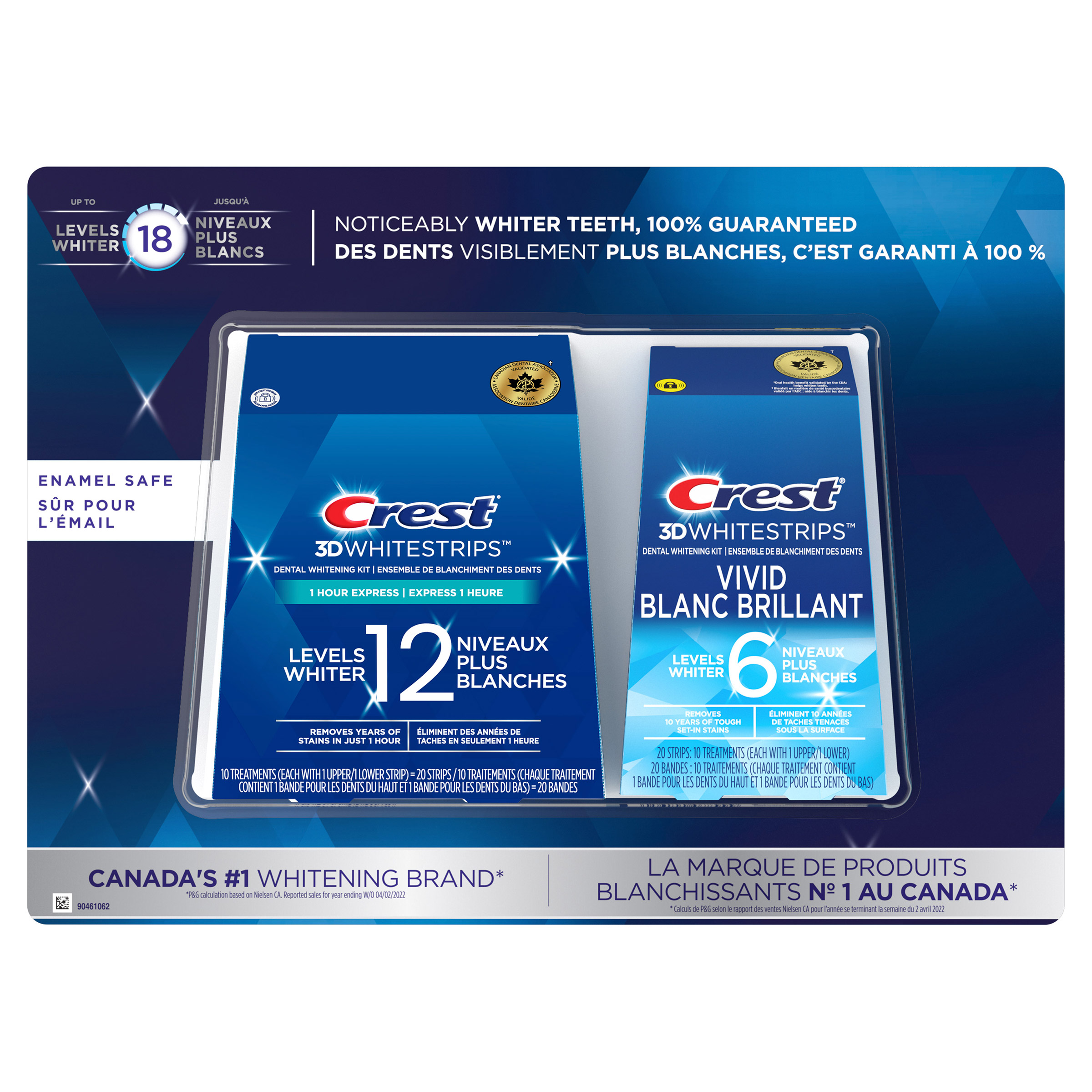 Crest 3D White Whitestrips Teeth Whitening Kit