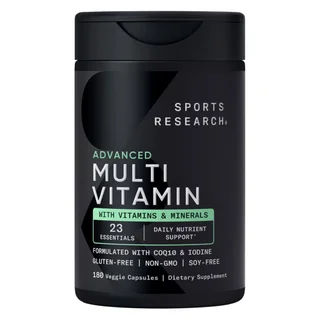 Sports Research Advanced Multivitamin, 180 Veggie Capsules