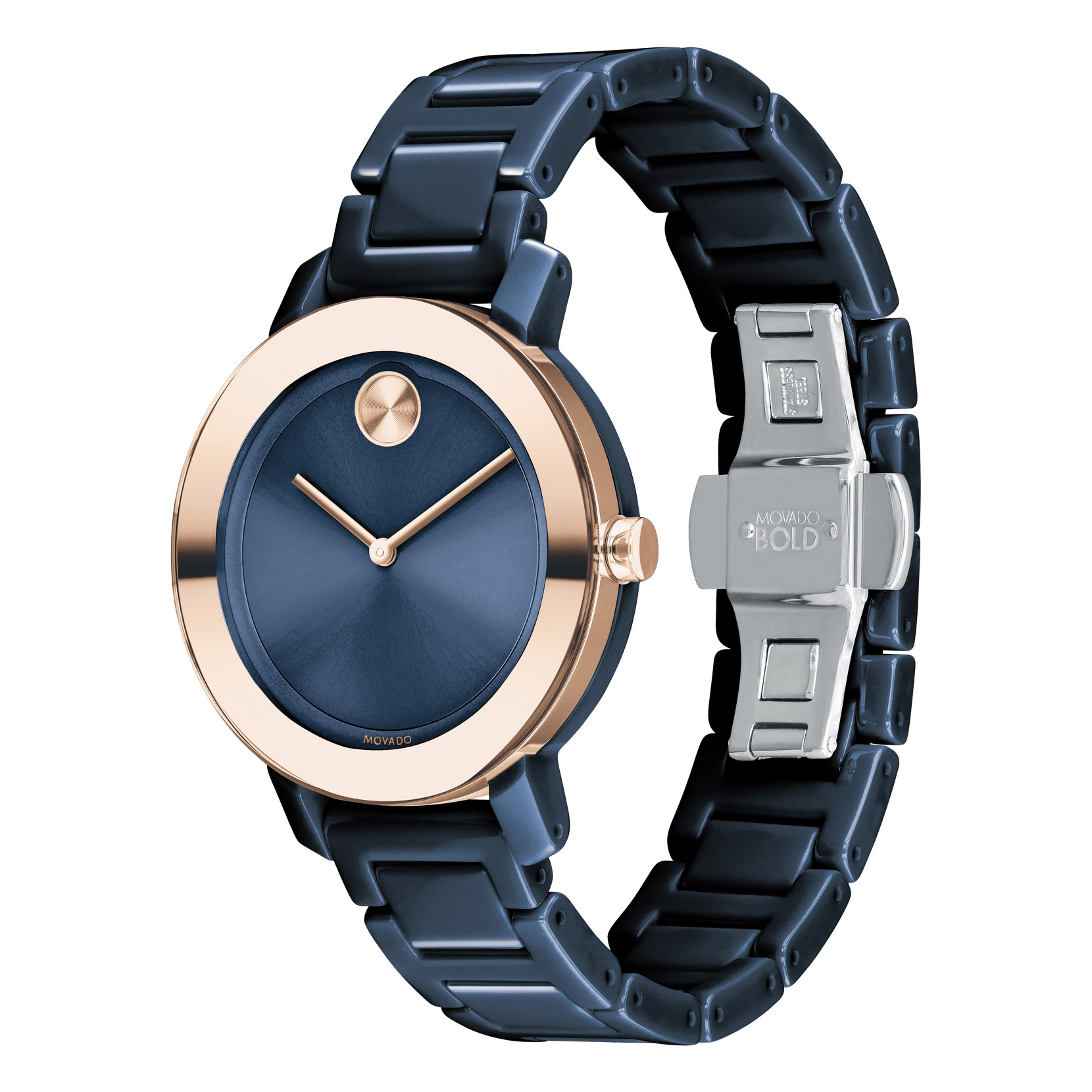 Movado Bold Evolution Ceramic Ladies Quartz Watch | Costco