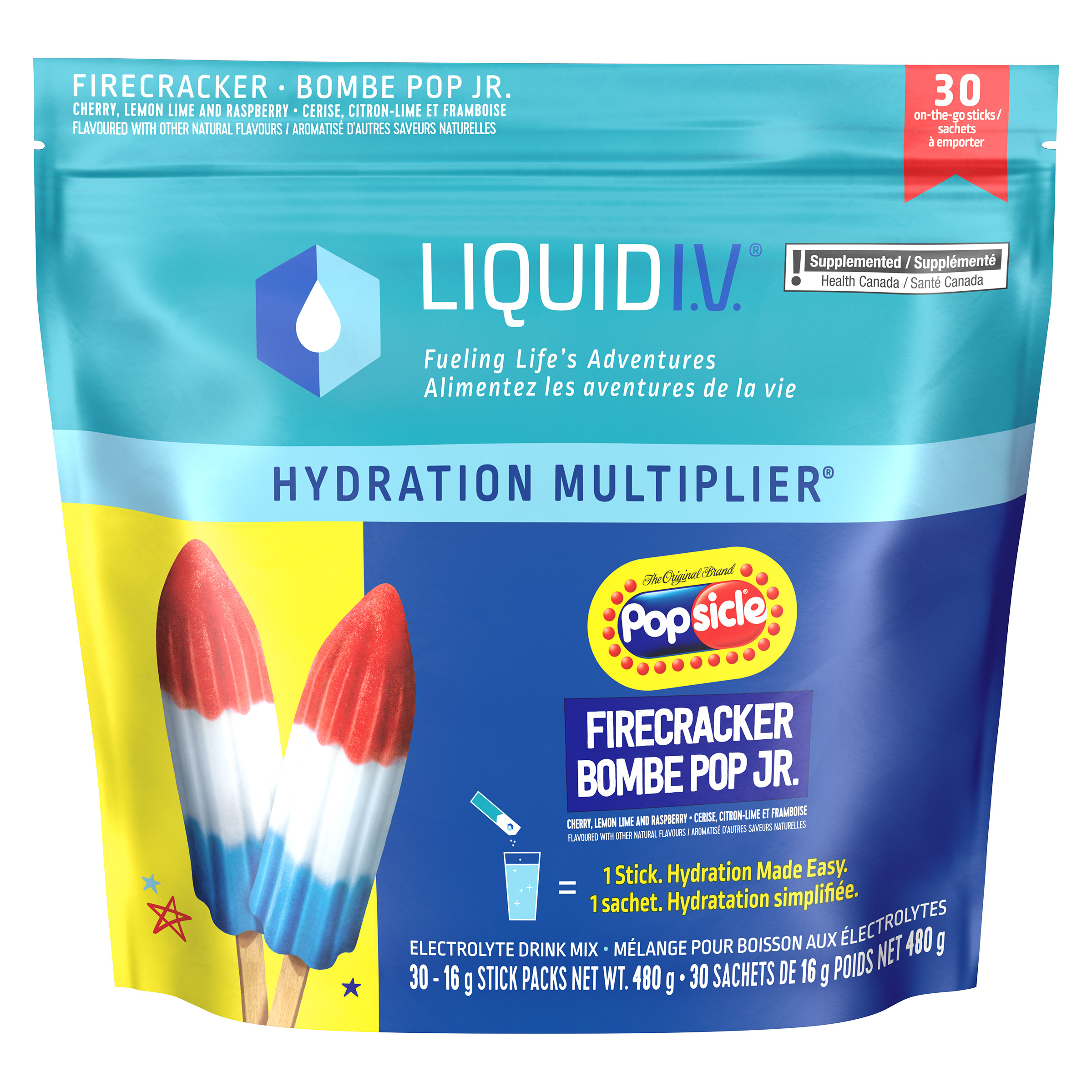 Liquid I.V. Firecracker, 30 x 16 g
