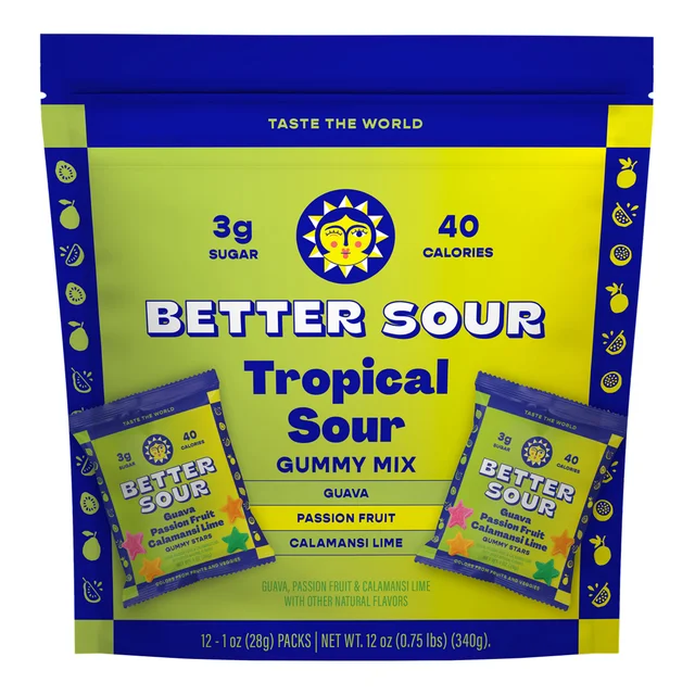 BETTER SOUR TROPICAL MIX 12/ 1 OZ