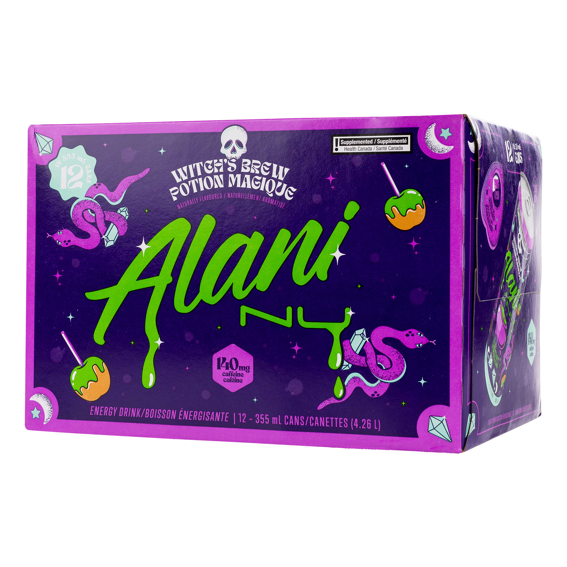 Alani Nu Energy Drink Witch's Brew 355 mL, 12-pack