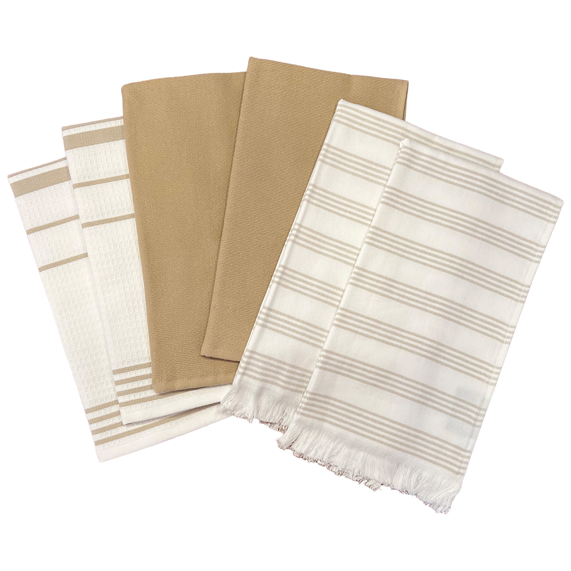 Turkish Utility Kitchen Towel  6-piece Set