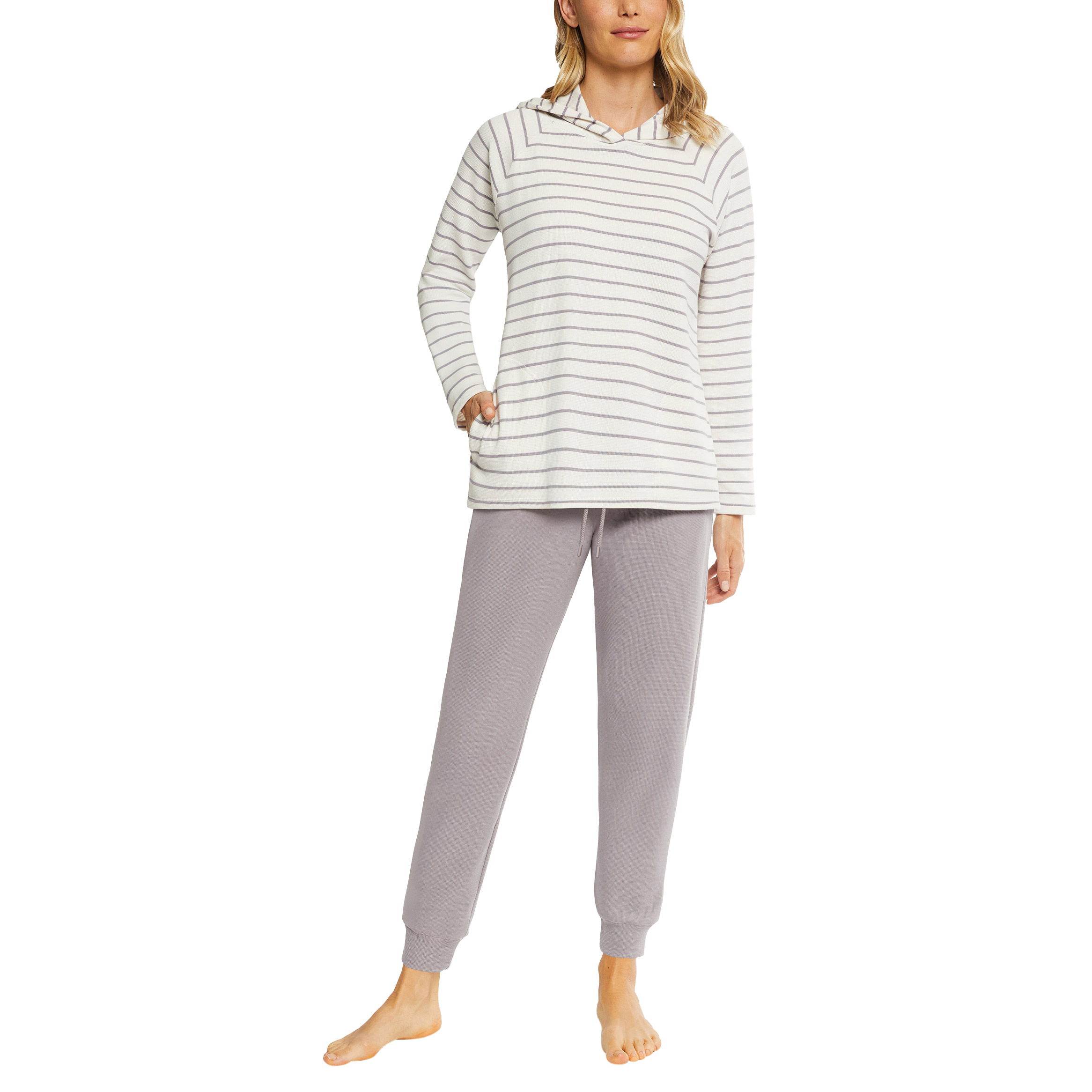 Max Mia Women's Waffle Knit Lounge Set Costco