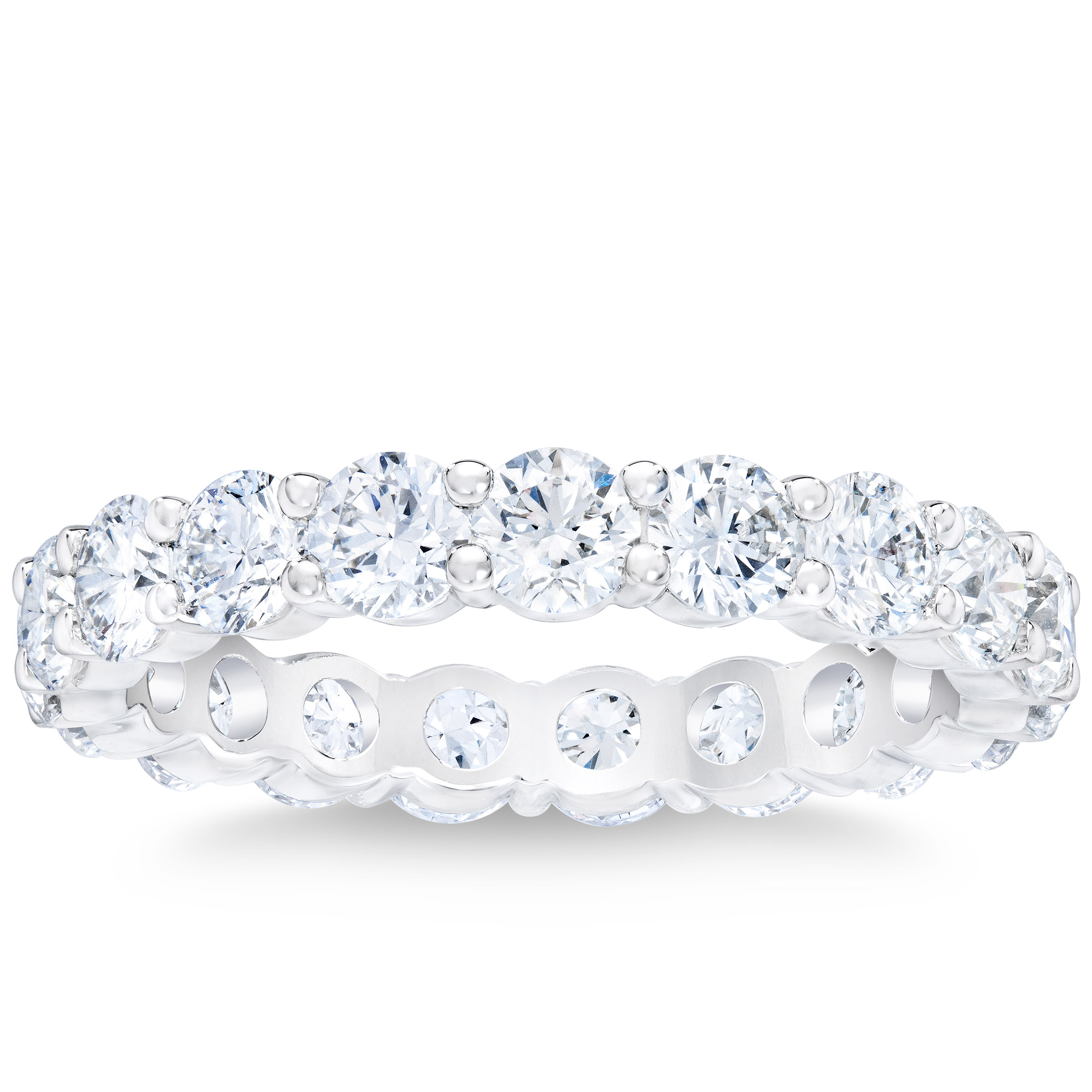 Round Brilliant Diamond Eternity Band (3.00 ctw)