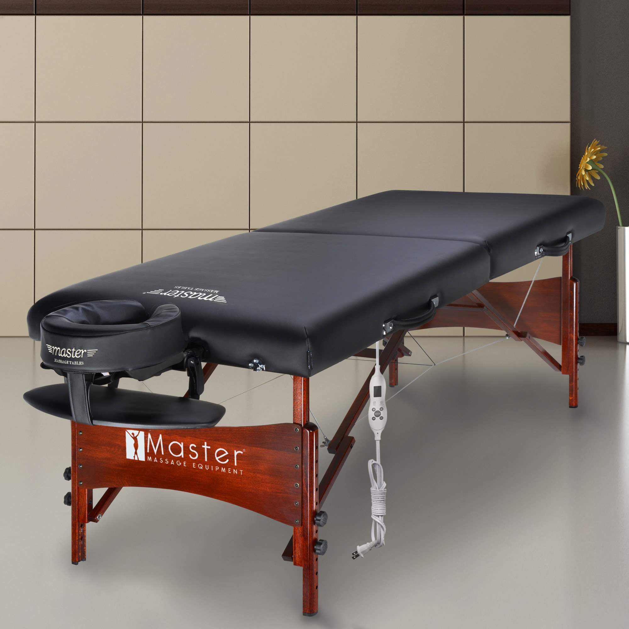 Master - Table de massage Roma Therma-Top de 28 po avec accessoires