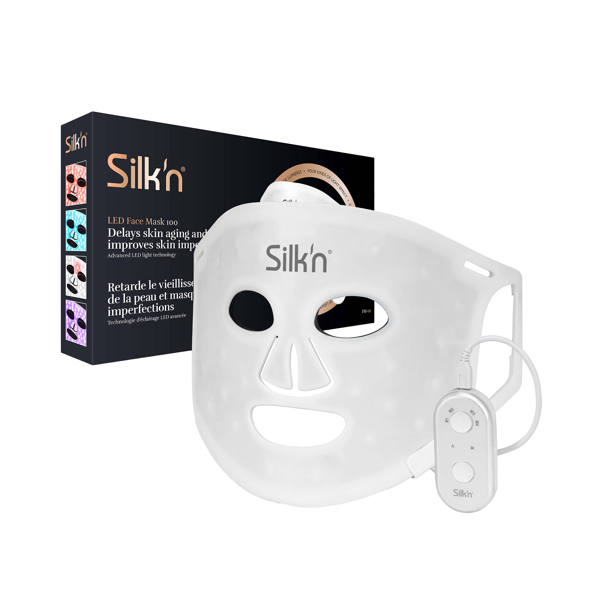 Silk’n Red Light Therapy LED Face Mask 100