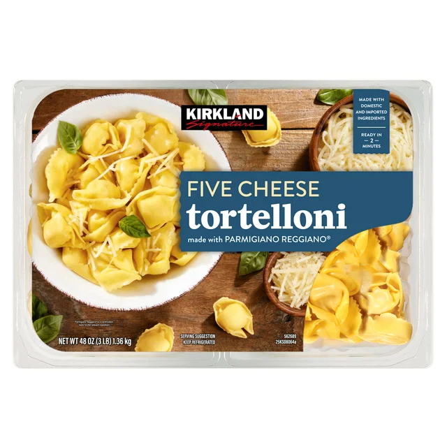 Kirkland Signature Five Cheese Tortelloni, 24 oz, 2-count