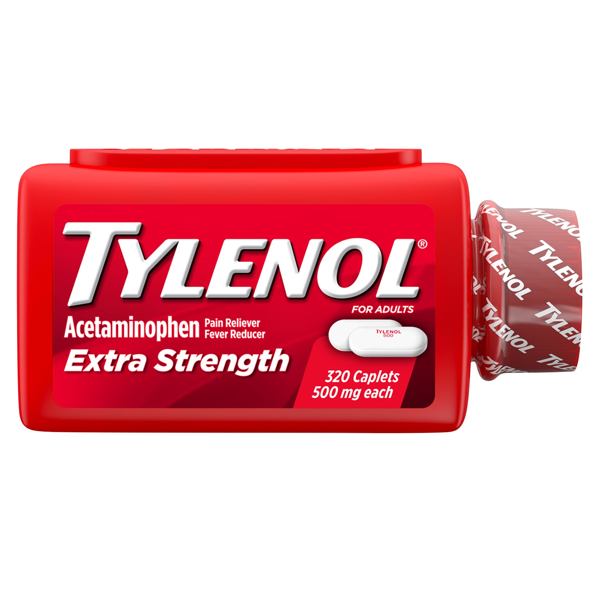 Tylenol Extra Strength Acetaminophen Caplets, 500 mg, 320 ct | Costco