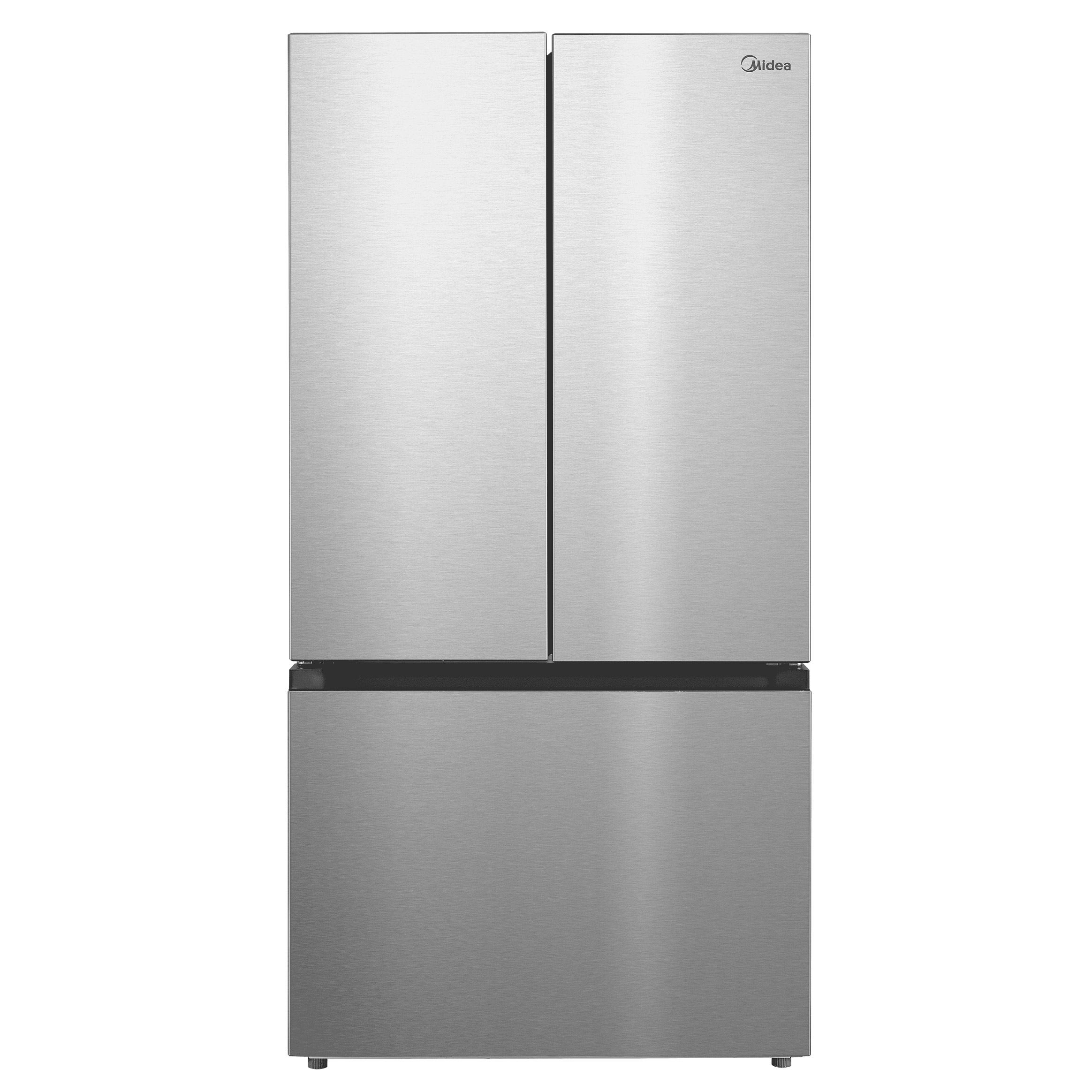 Midea 33 in. 22.6 cu ft. Stainless Steel Counter Depth French Door