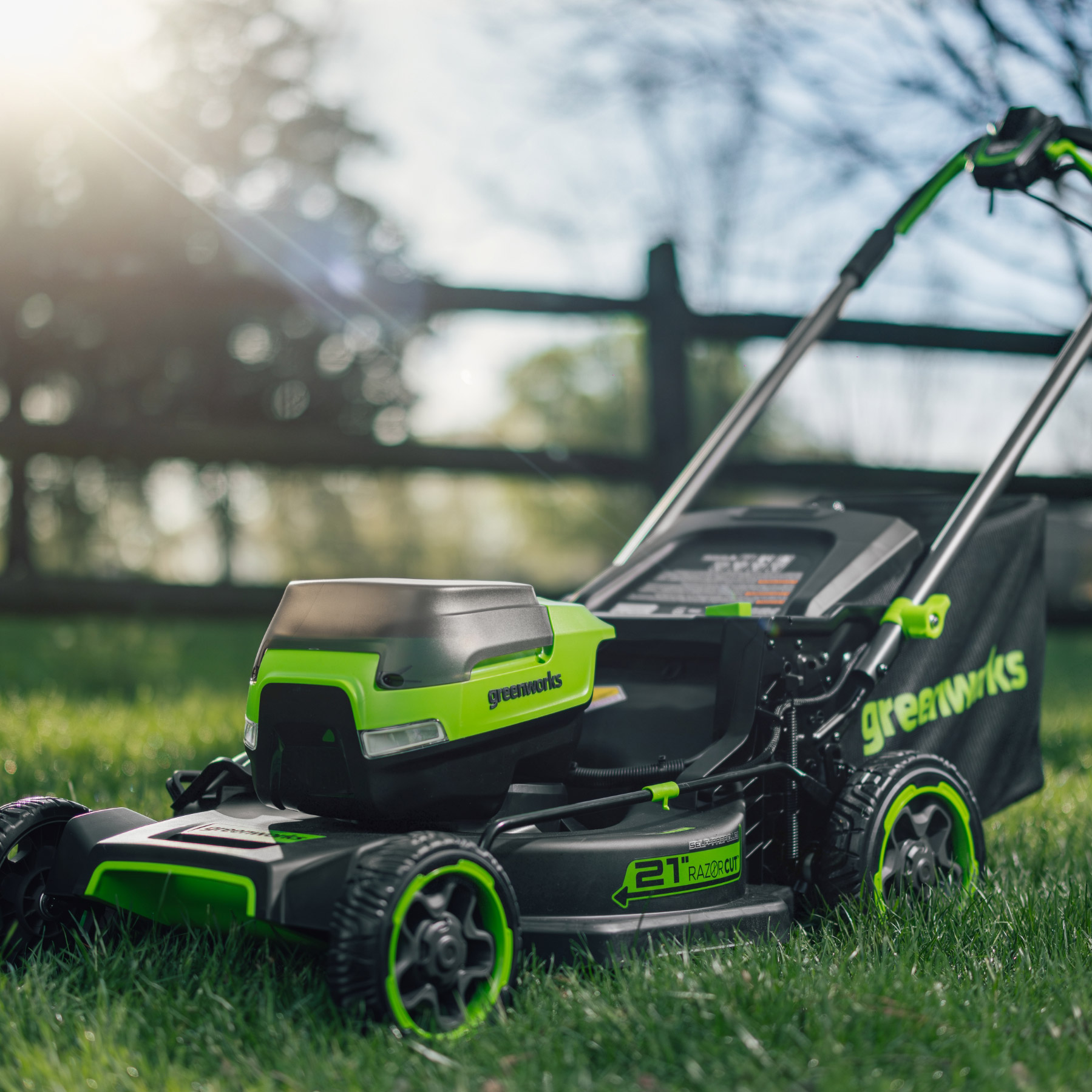 Greenworks 80V 21” Poly Deck Mower | Costco