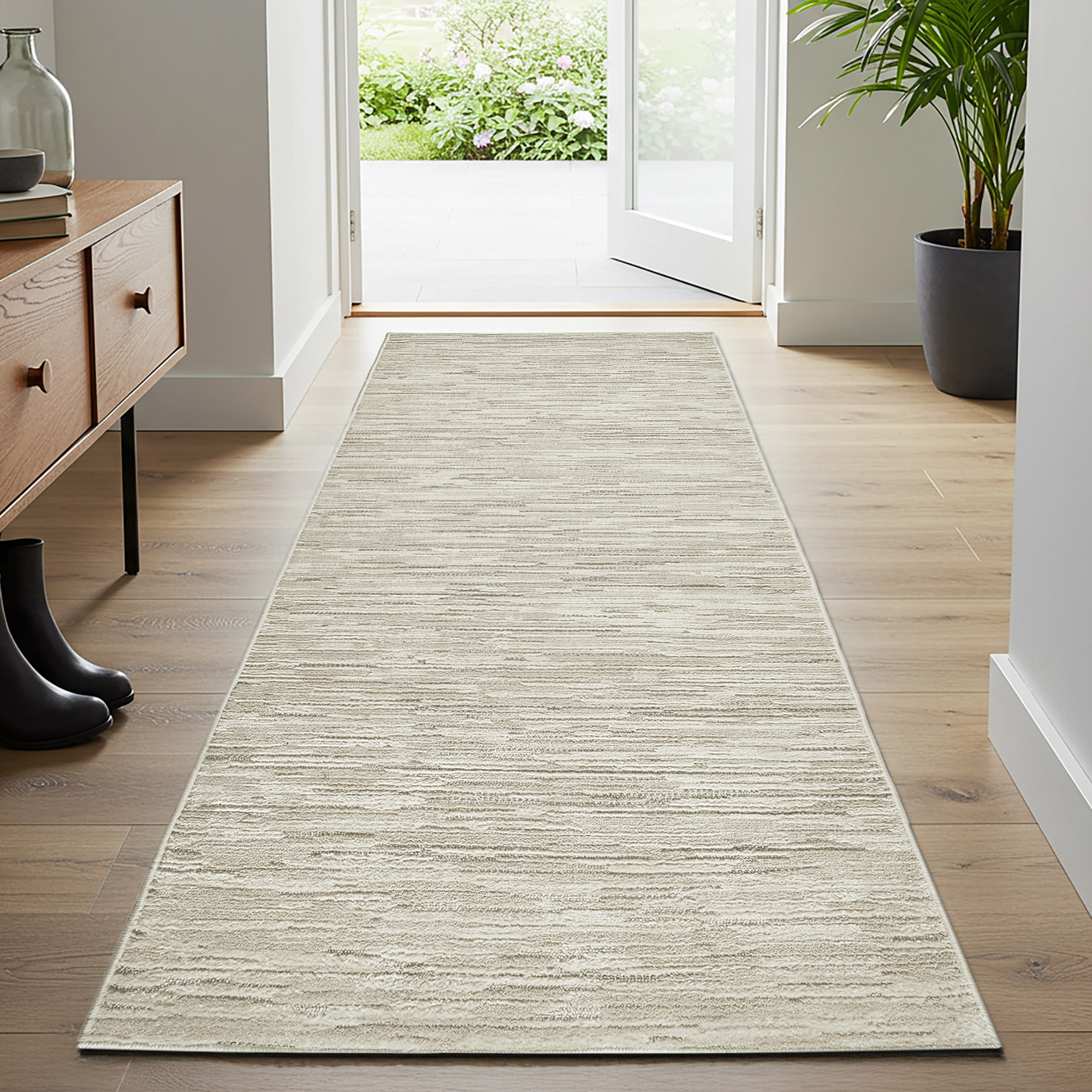 Ivory Wool Area Rugs