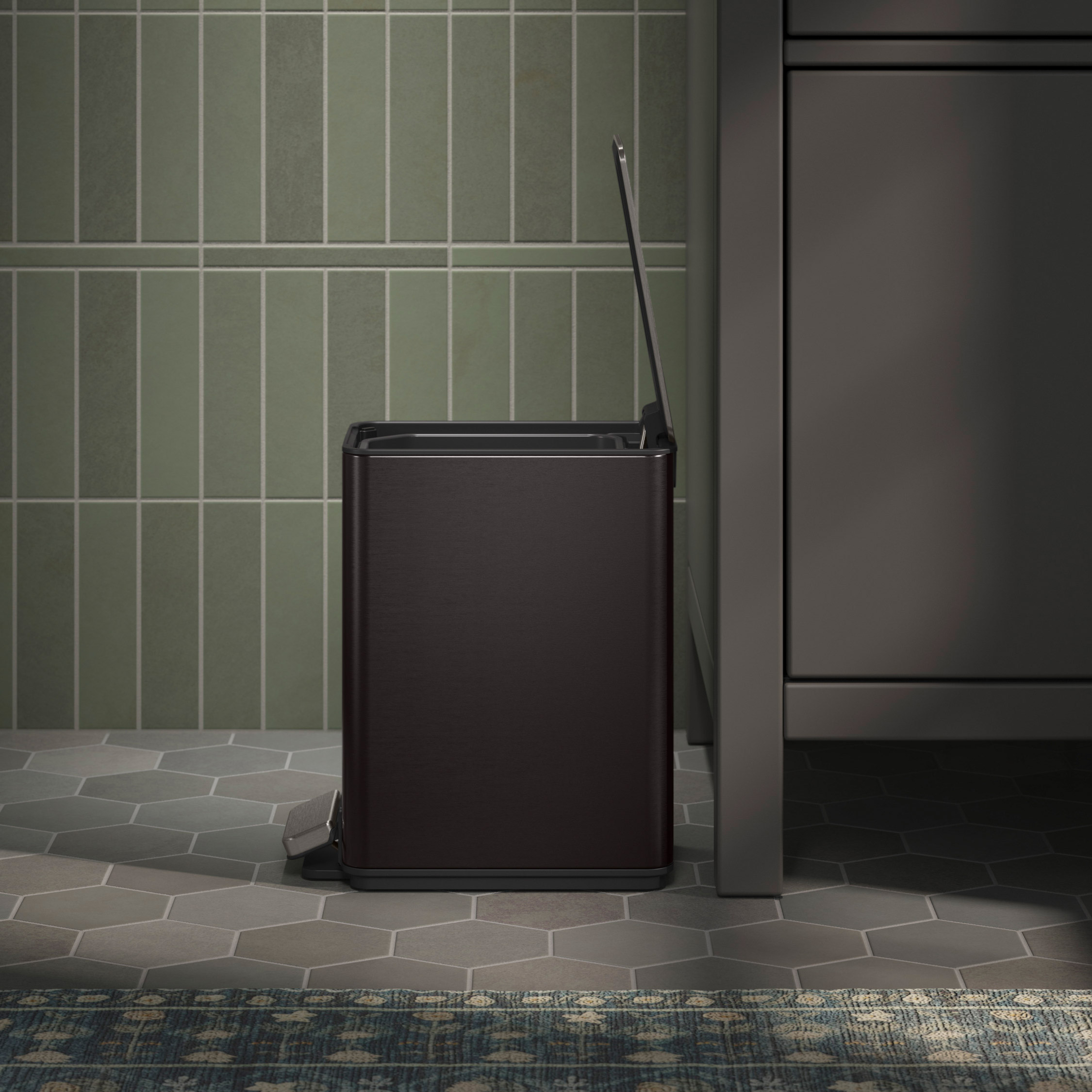 Kohler 6 L Step Trash Can, 2 Pack | Costco