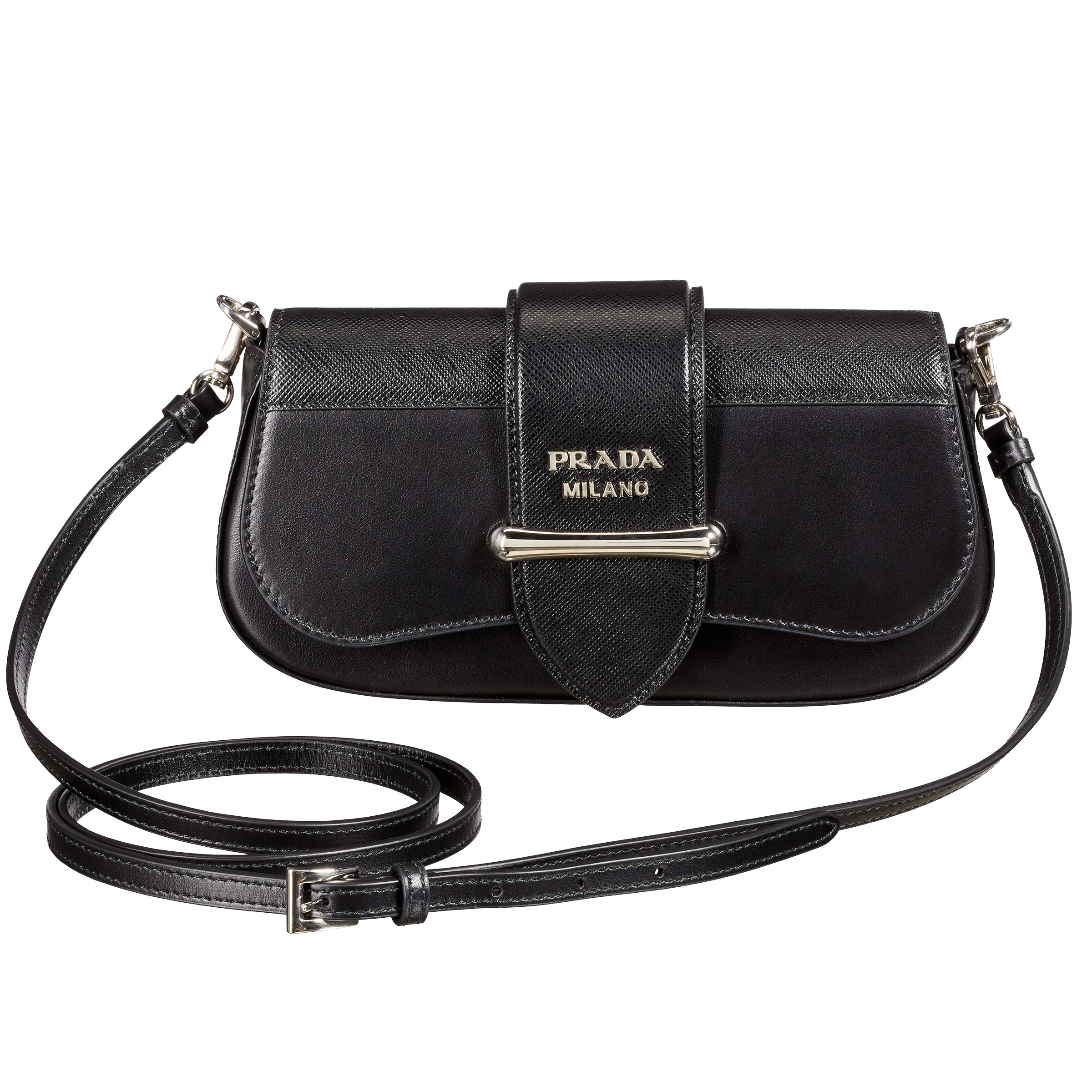 Prada Sidonie Mini Bag, Black Costco