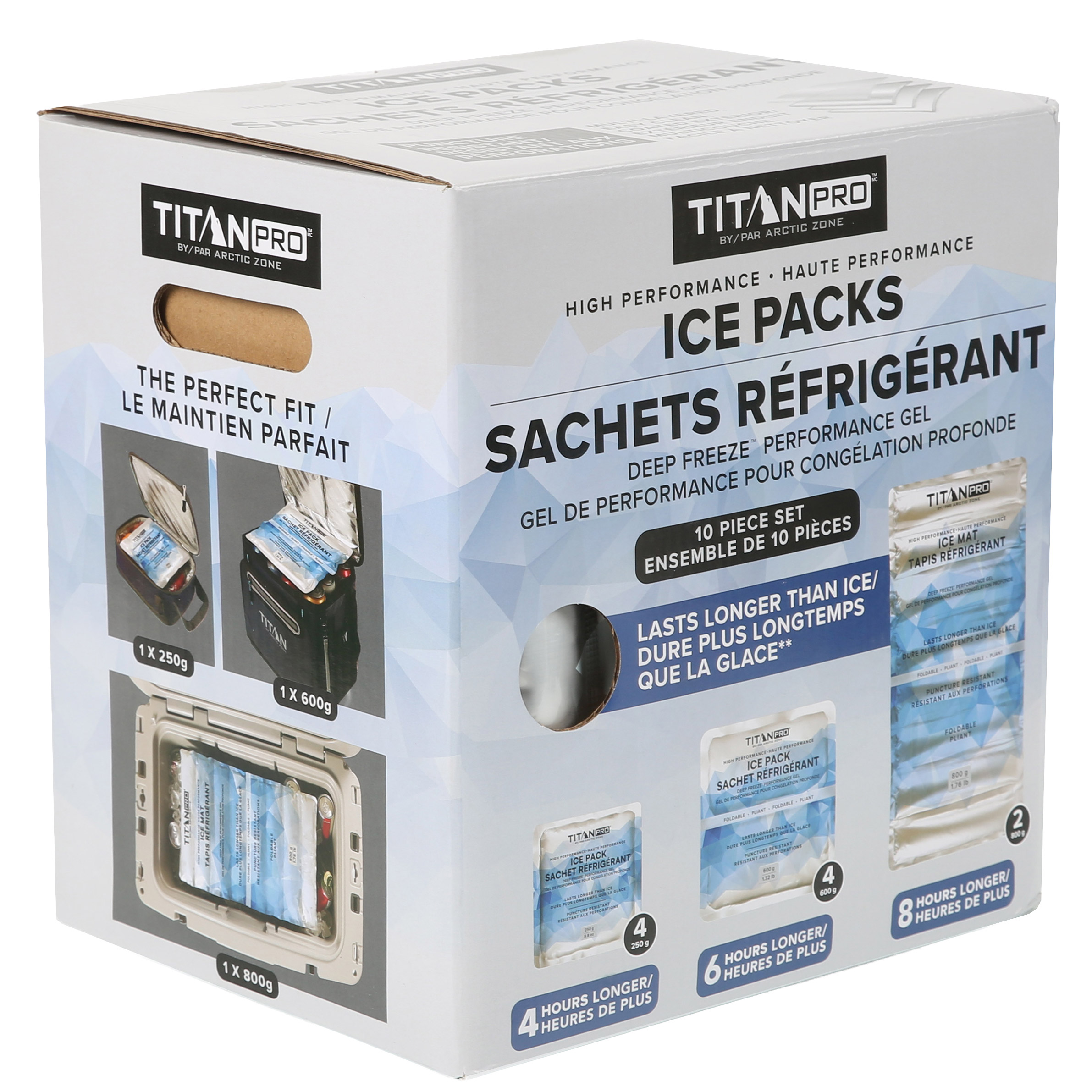 Titan Pro - Arctic Zone - High Performance Ice Packs with Deep
