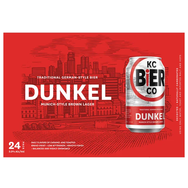 KC BIER CO DUNKEL 24/12OZ CANS