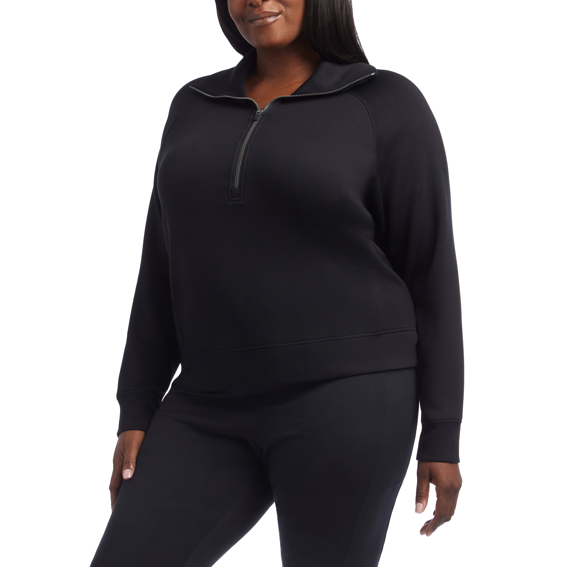Danskin Women's Luxe Half Zip Top | Costco