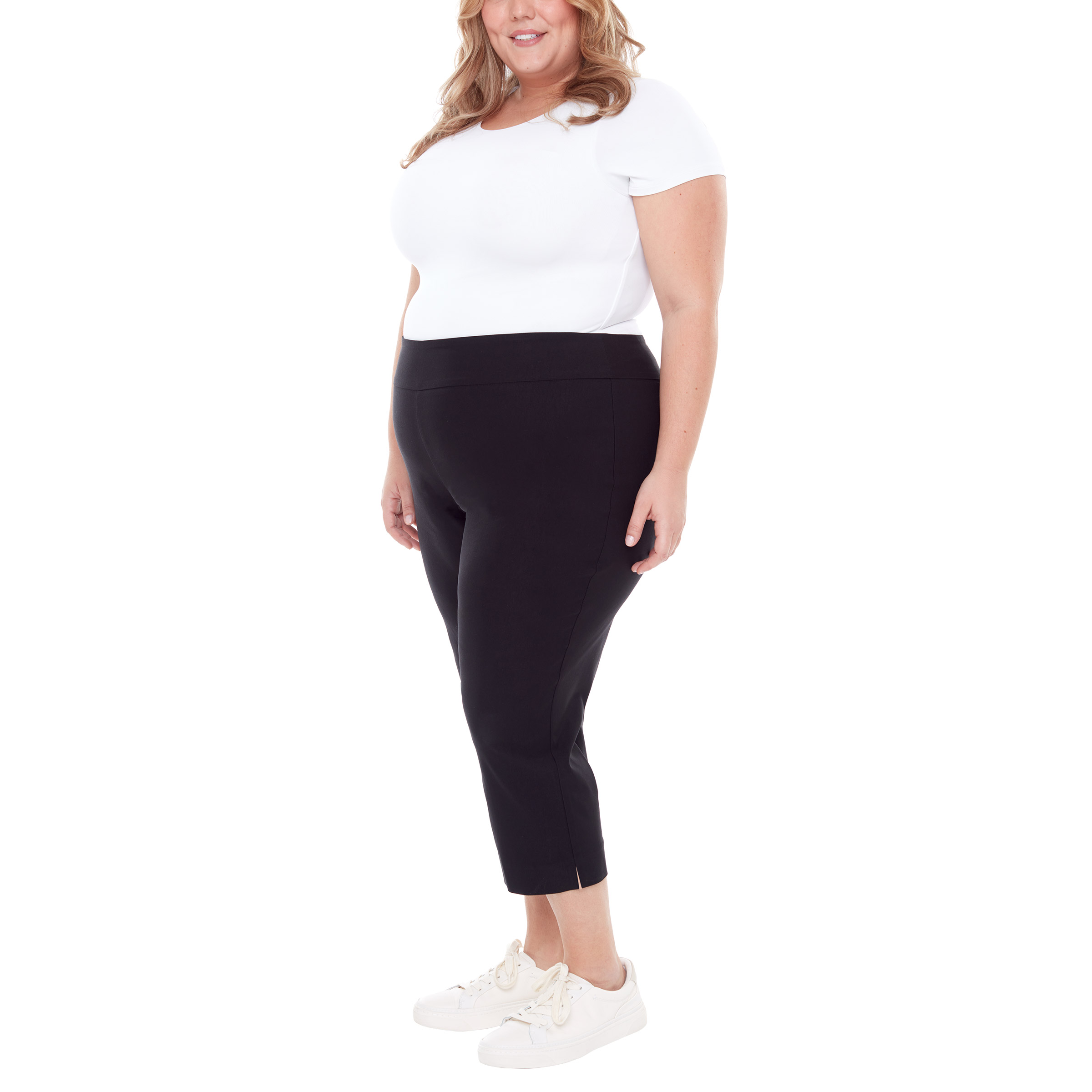 S.C. & Co. Women's Plus Size Pull-on Millennium Capri | Costco