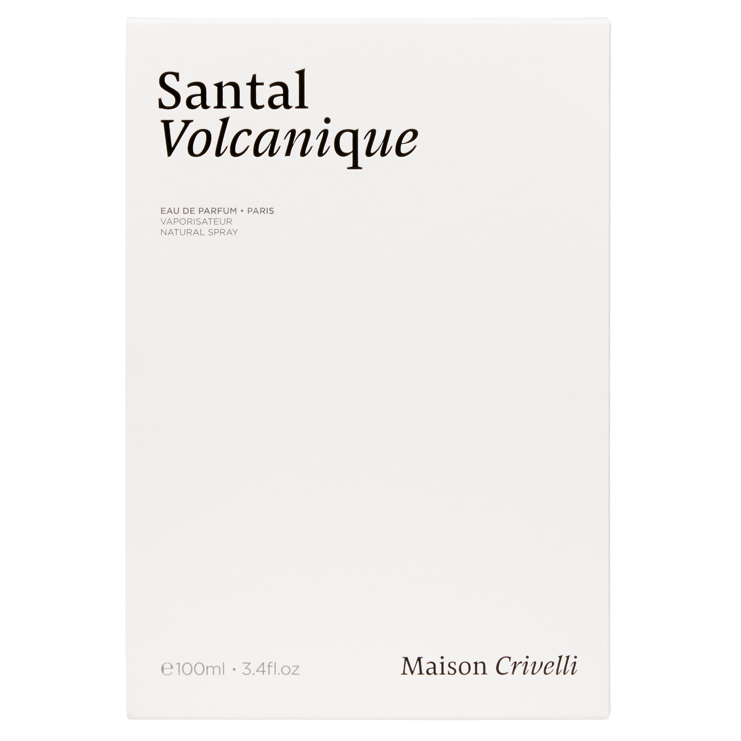 Maison Crivelli Santal Volcanique Eau de Parfum, 3.4 fl oz | Costco