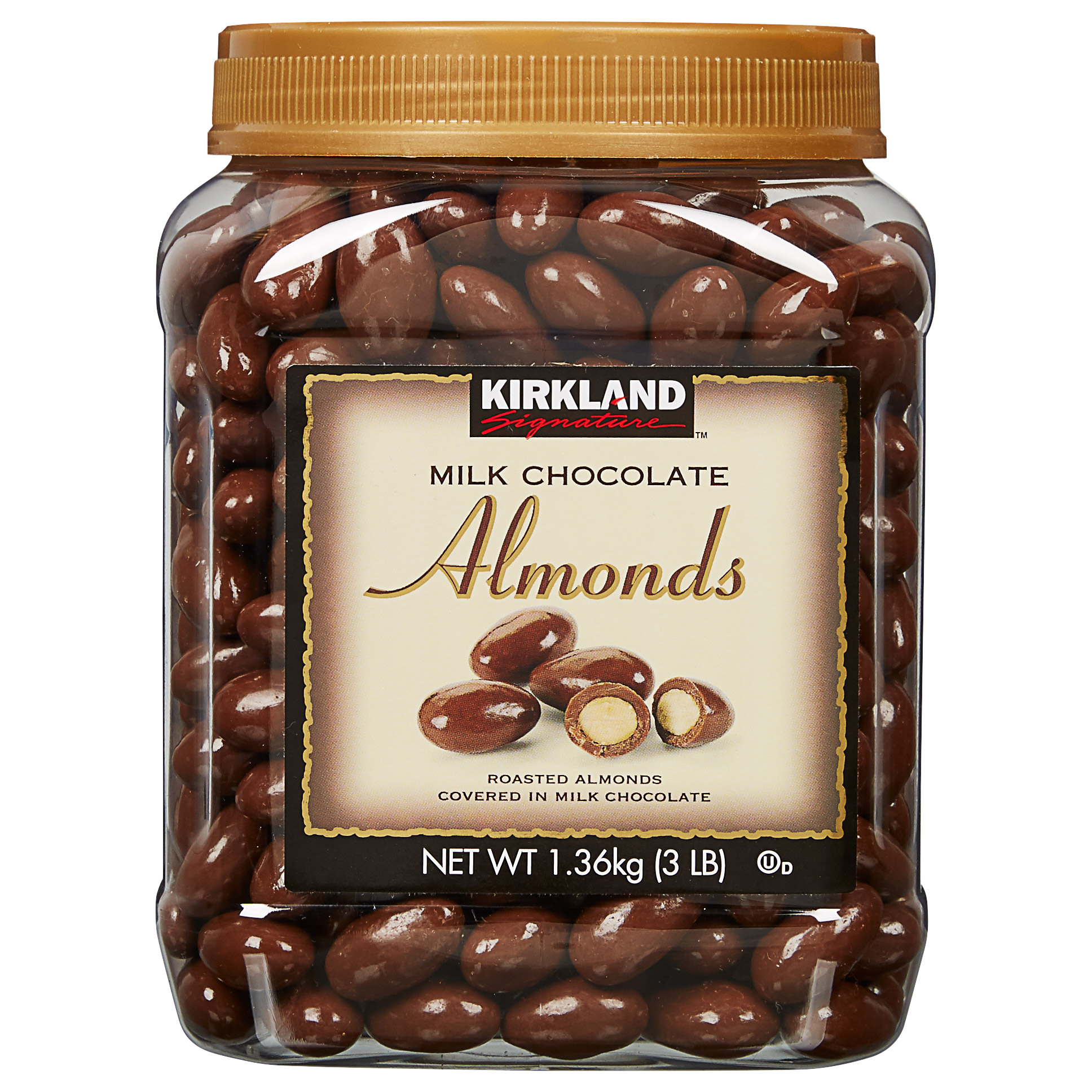 Kirkland Signature Almonds  Milk Chocolate  3 lb