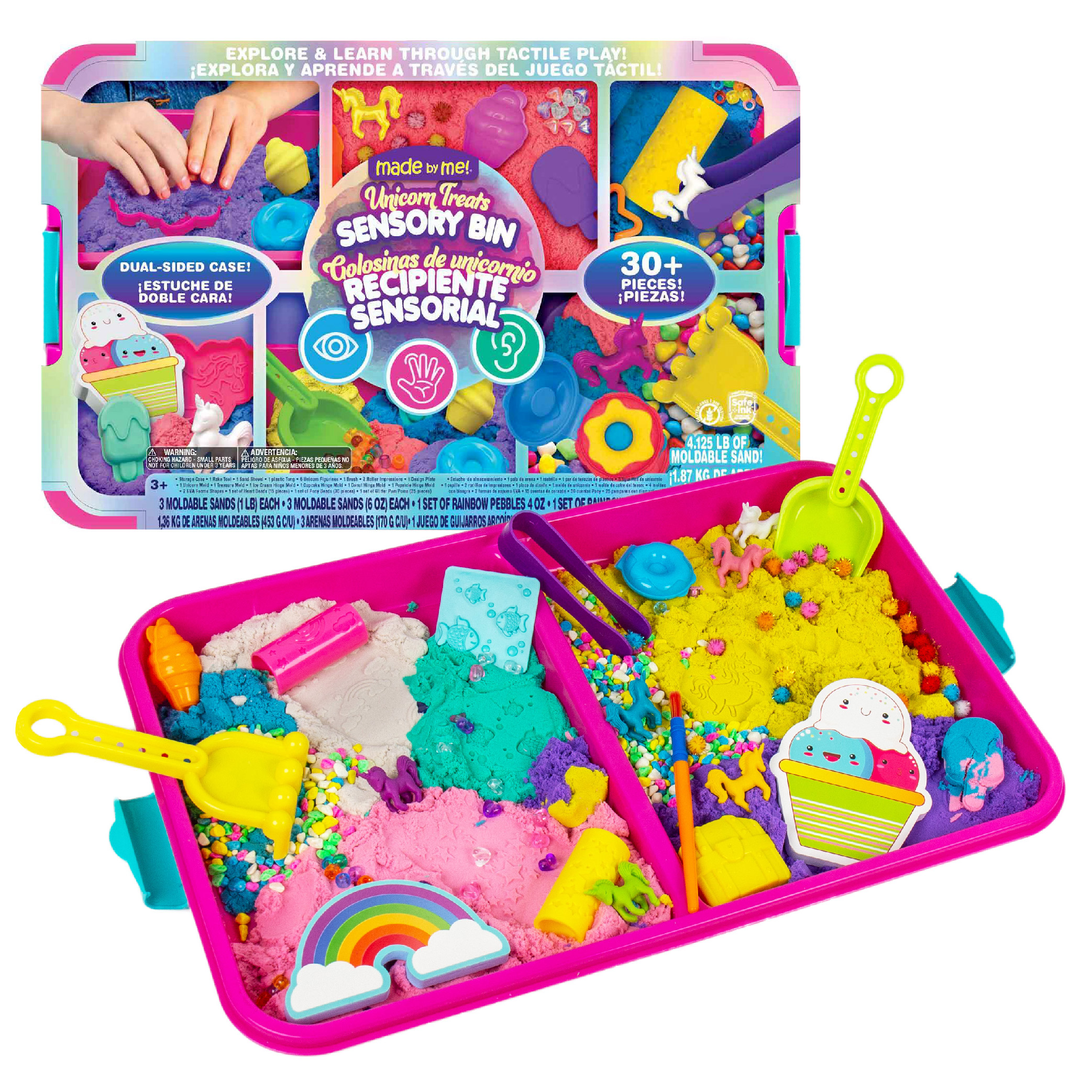 Made by Me 2-in-1 Sensory Bins - Unicorns Theme