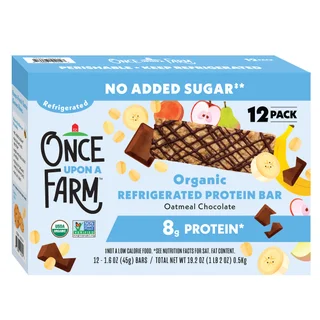 ONCE UPON A FARM ORGANIC OAT CHOCOLATE BARS 12CT