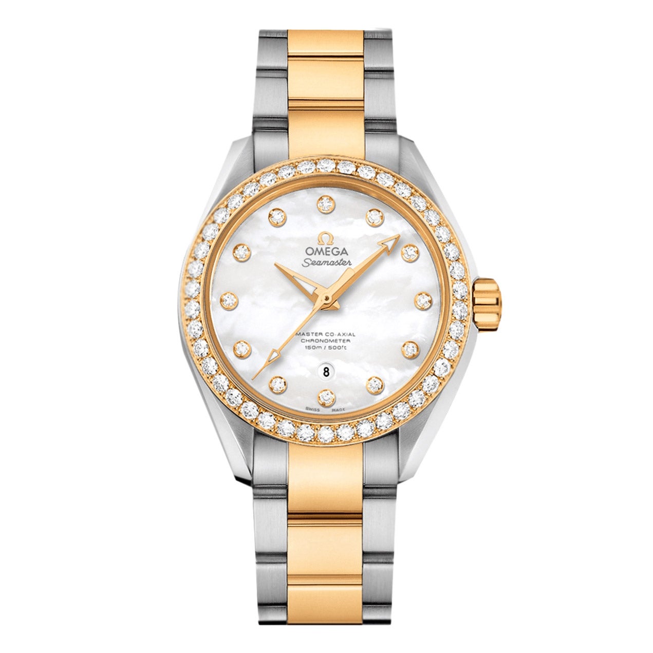 Omega Seamaster Aqua Terra 18kt Yellow Gold & Stainless Steel
