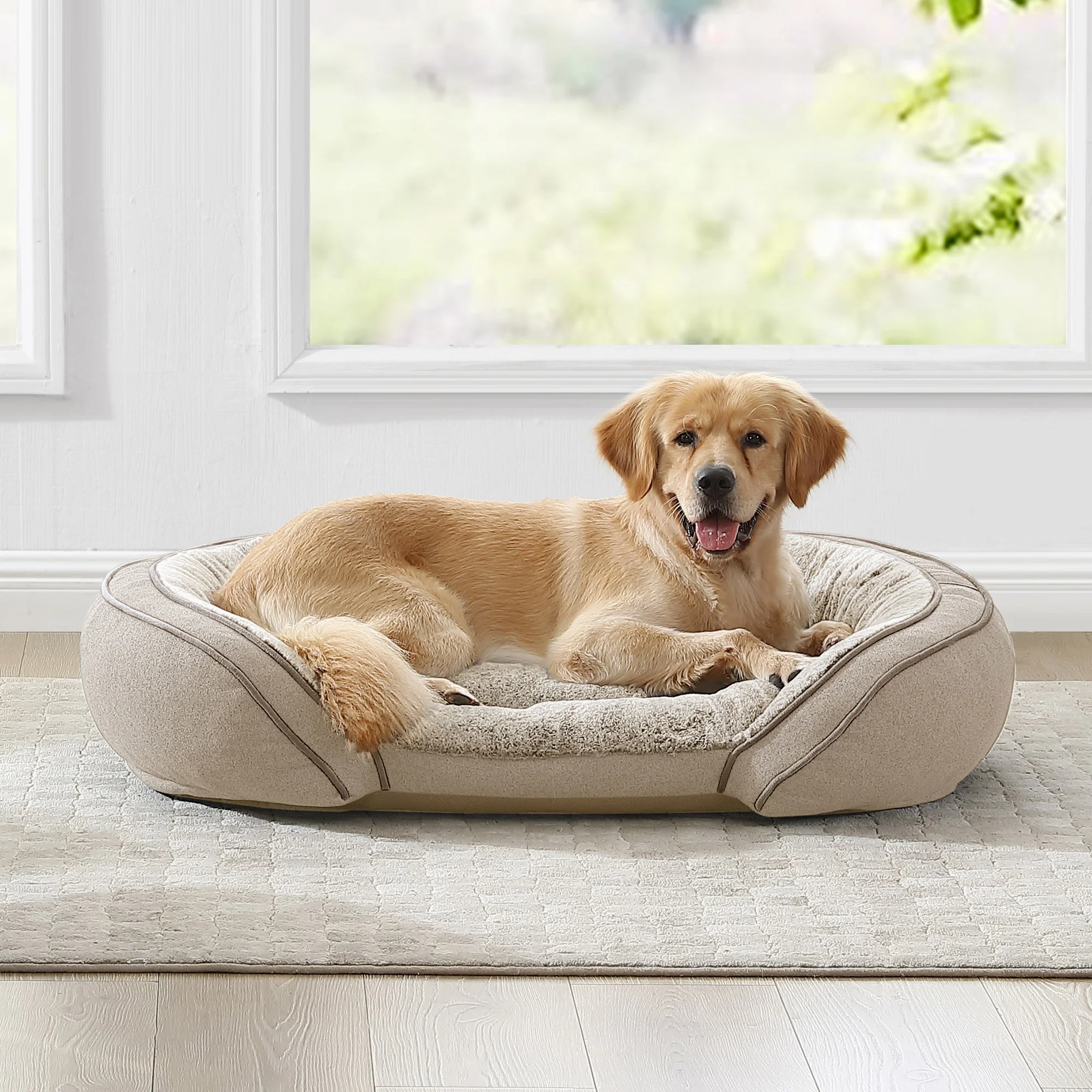 Kirkland Signature Sloped Cuddler Orthopedic Pet Bed