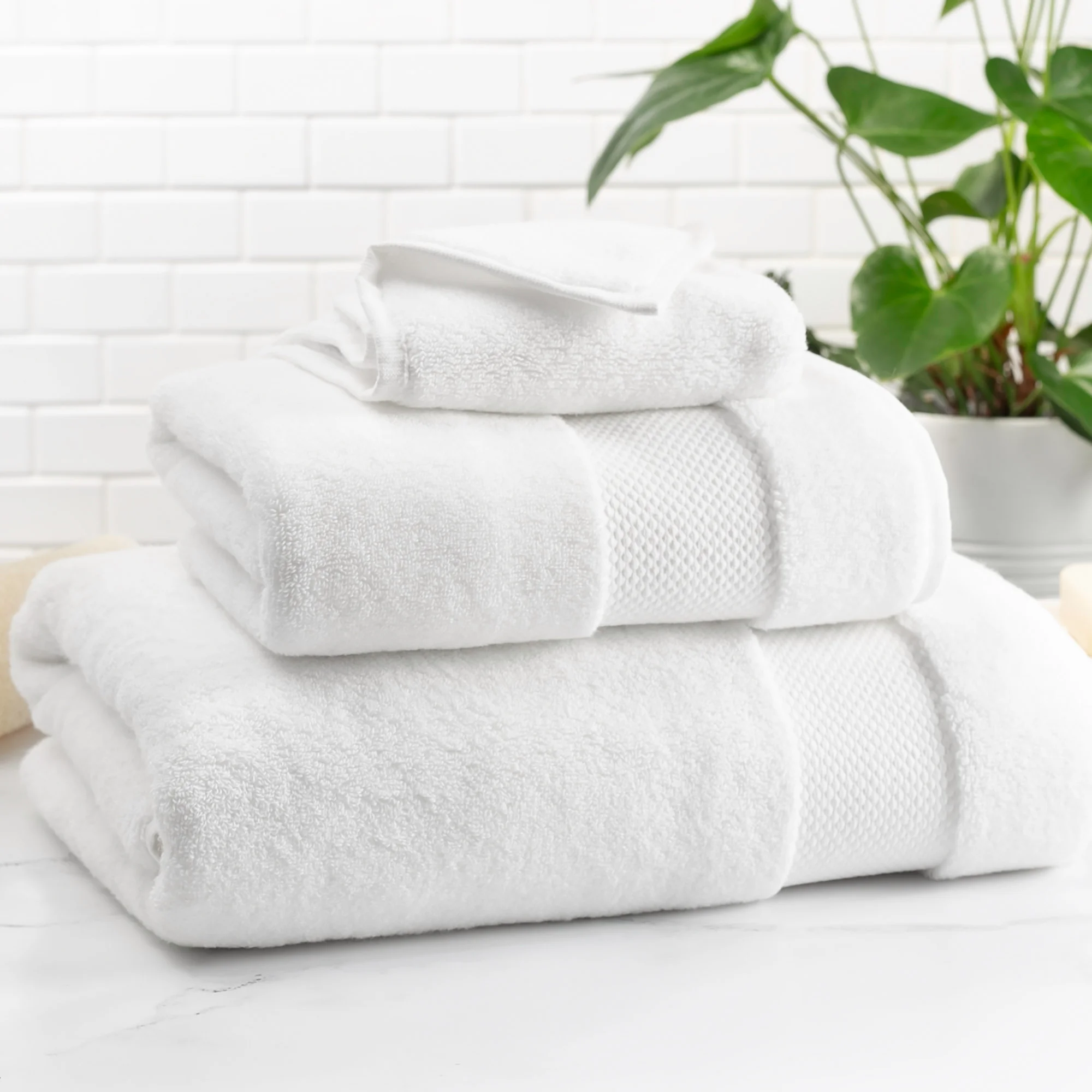 Turkish Cotton Hotel Bath Towel