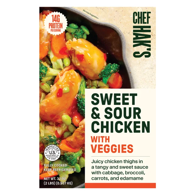 SWEET AND SOUR CHICKEN 32 OZ C18 T5H4 SL25