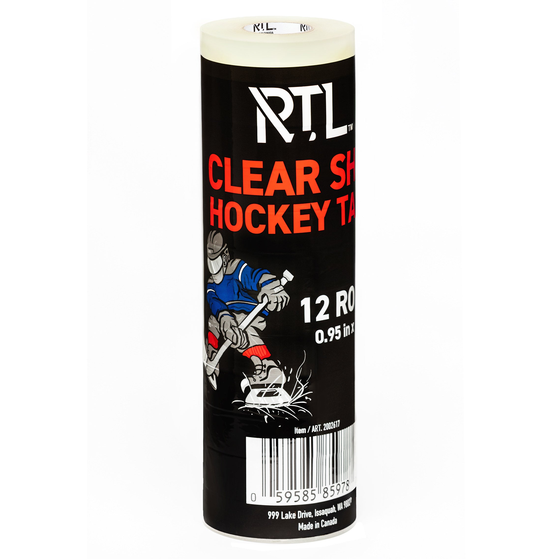 RTL Hockey Clear Shin Tape