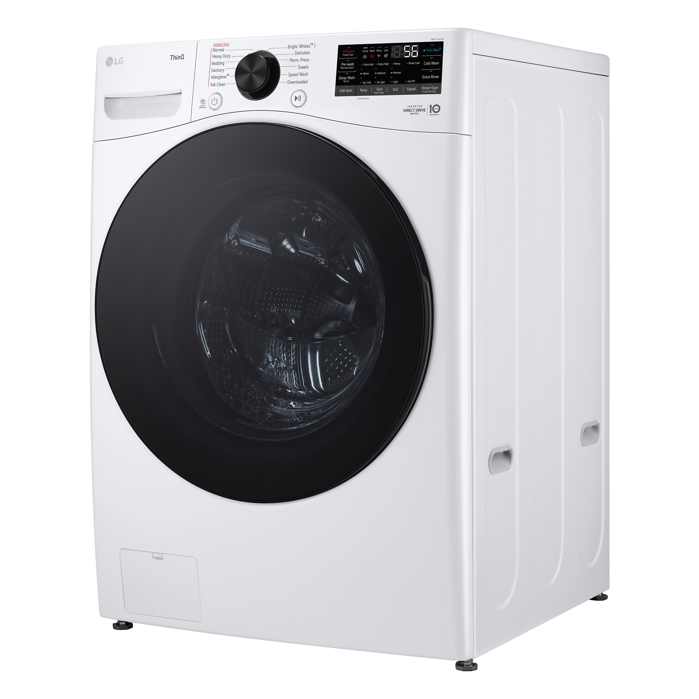 LG 4.5 cu. ft. Front Load Washer with TurboWash 360 and Built-In