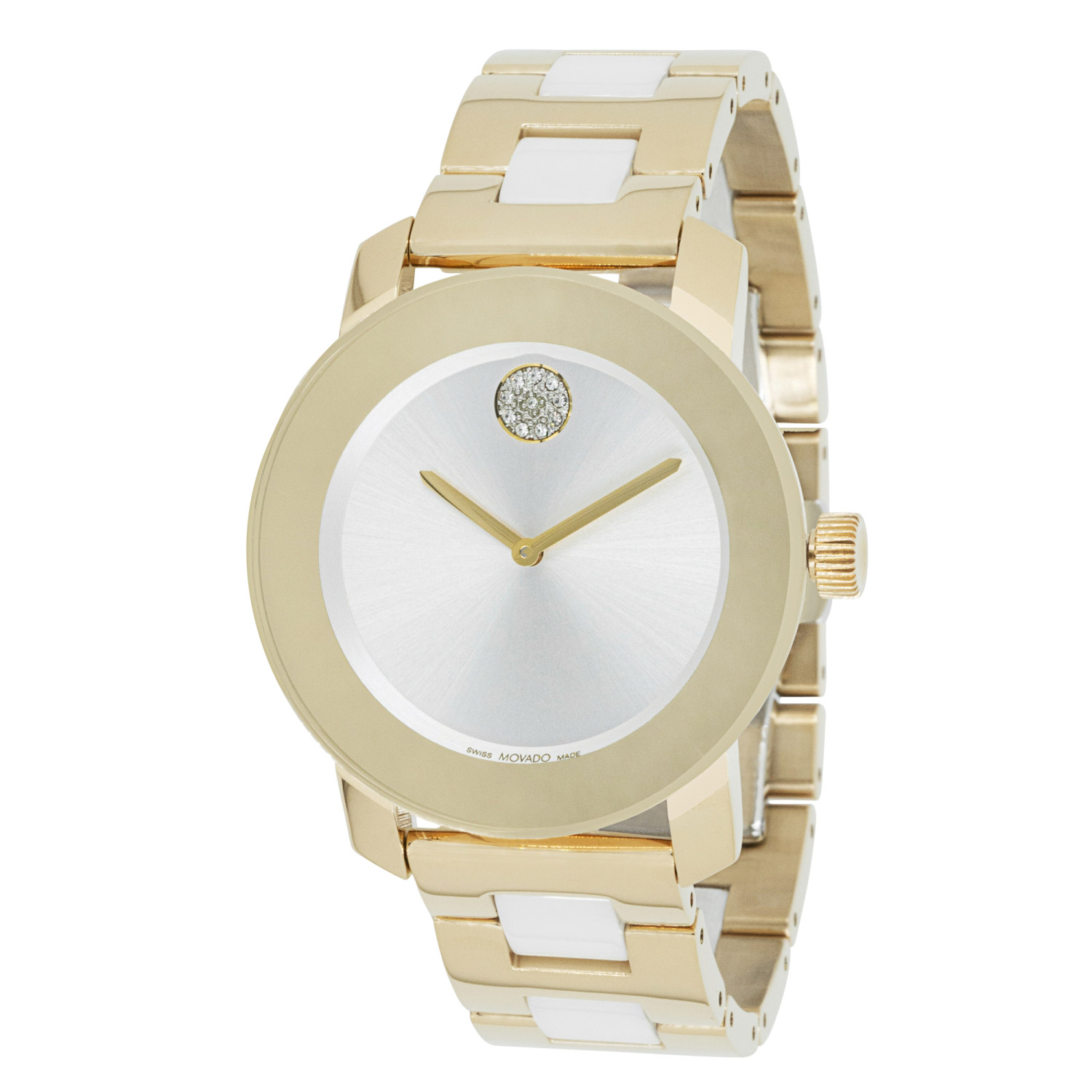 Movado Bold Iconic Silver-tone Dial Ladies Watch