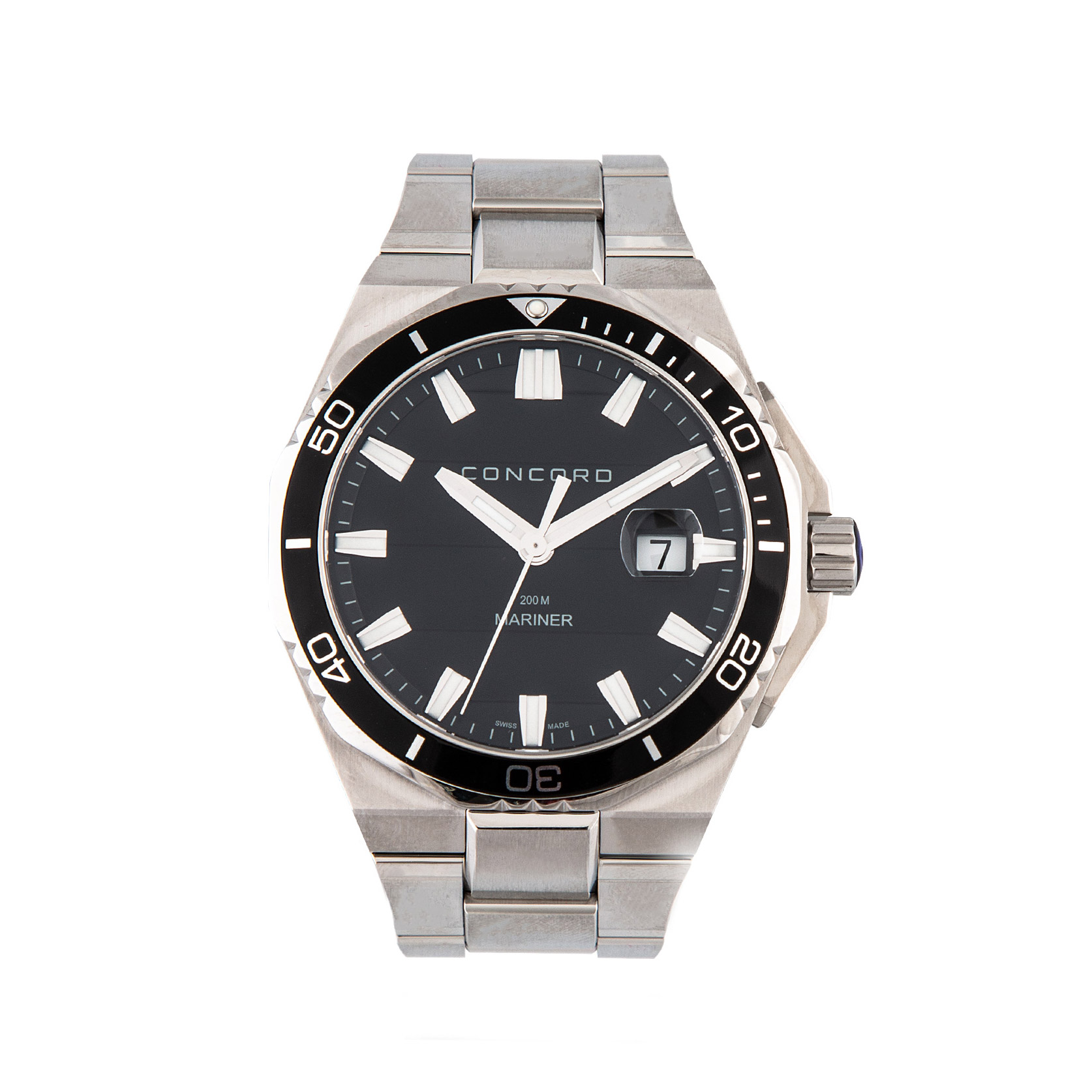 Concord Mariner Black Dial Men’s Watch
