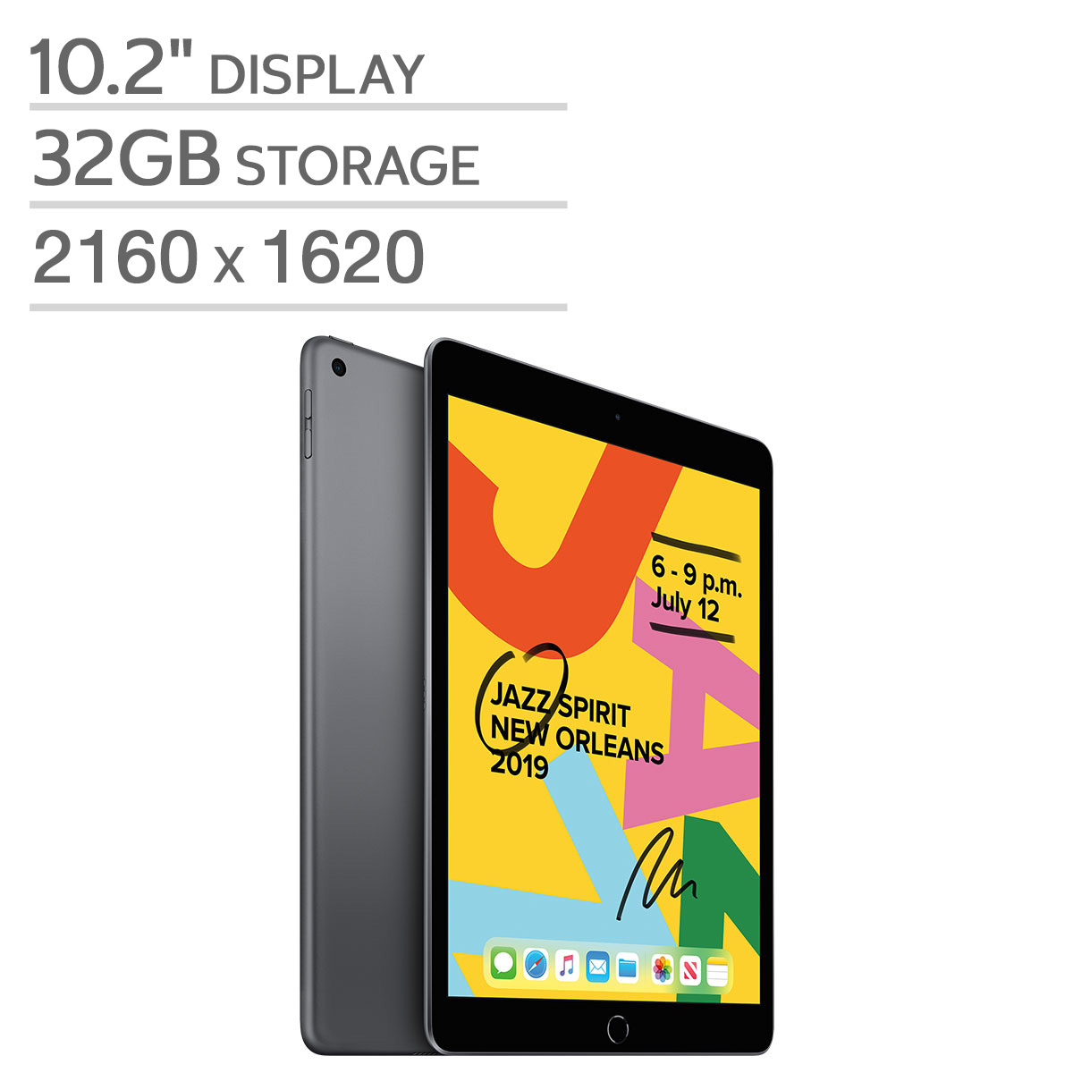 7th Gen Apple iPad A10 Fusion Chip 32GB | Costco