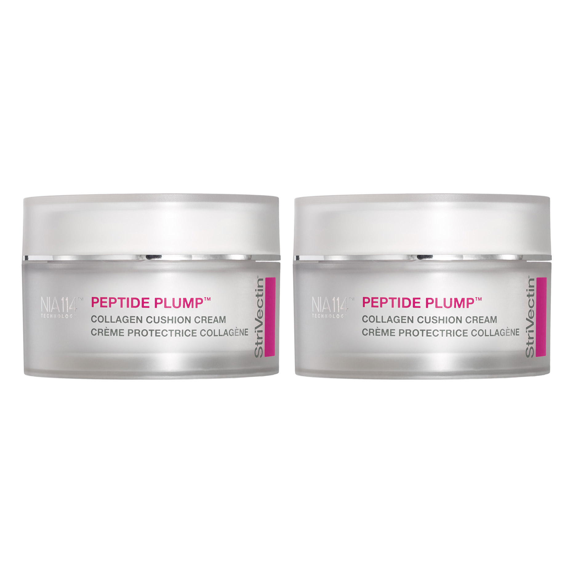 Priéclat Cream W 2個セット StriVectin Peptide Plump Collagen Cushion Cream, 2-pack, 1.7
