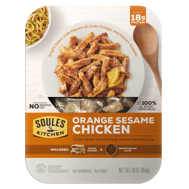 SOULES KITCHEN ORANGE SESAME CHICKEN 30 OUNCES