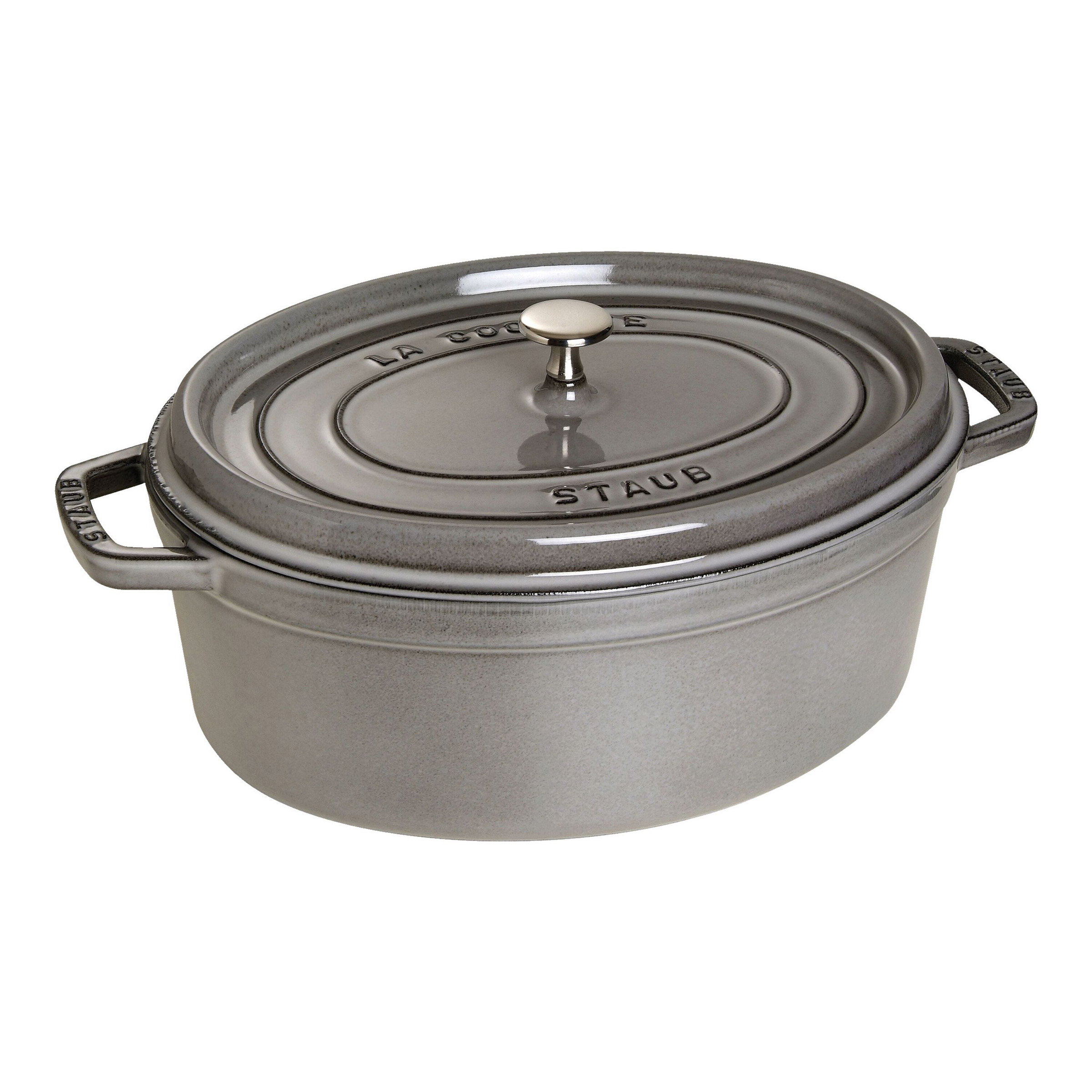 STAUB La Cocotte Oval French Oven, 6.7 L  (7.1 qt.)