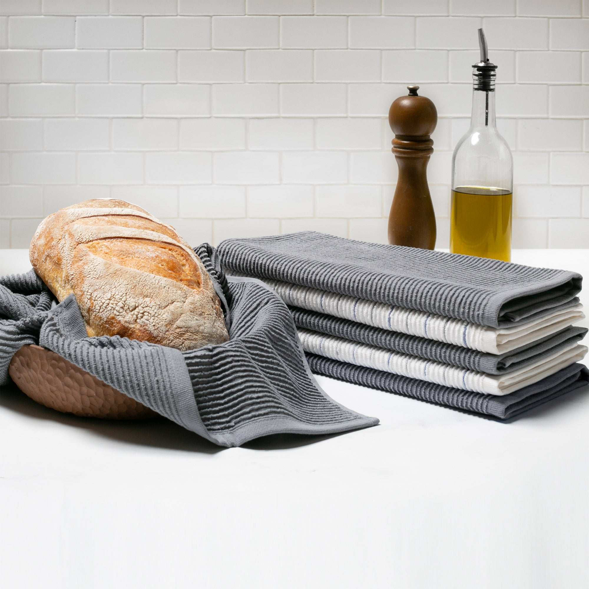 Costco Turkish Cotton 6-piece Kitchen Towel Set