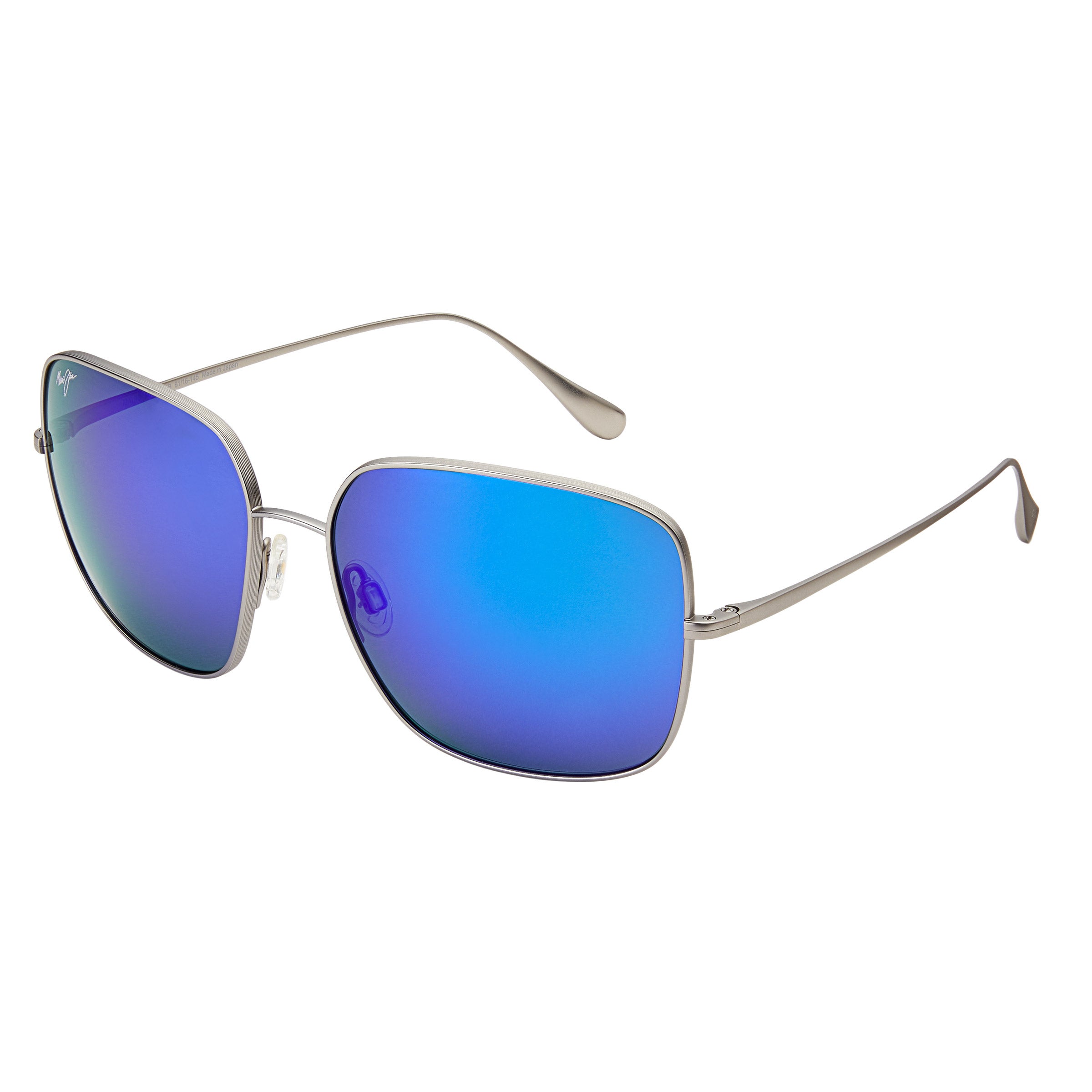 Maui Jim Triton B546-11B Titanium Blue Hawaii Polarized Sunglasses