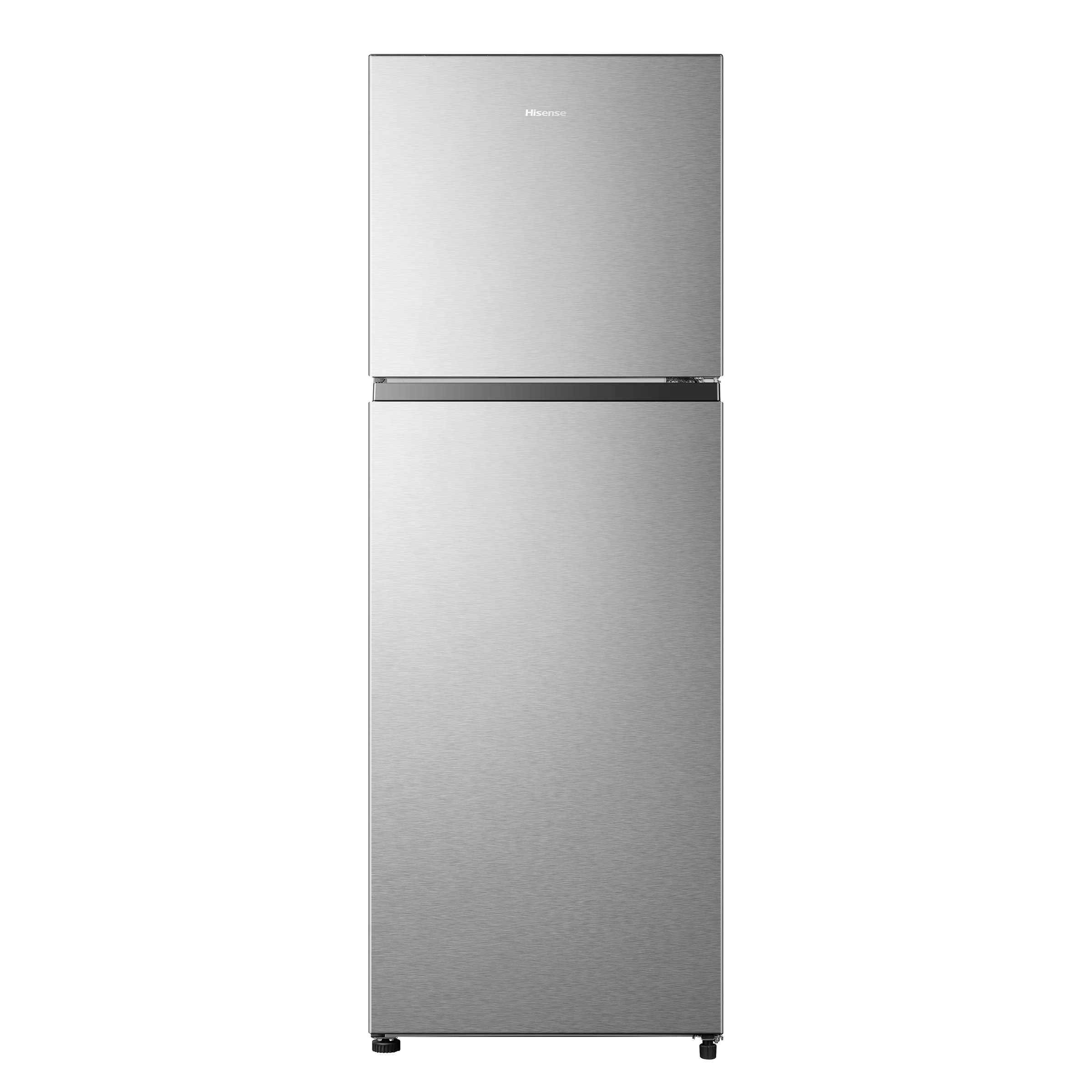 Hisense 24 in. 11.5 cu ft. Stainless Steel Top Mount Counter Depth Refrigerator with Recessed Handles