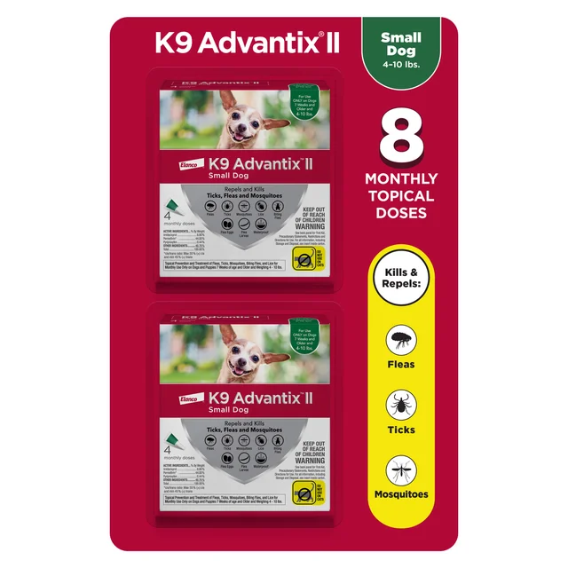 ADVANTIX 2 S DOG 4-10 LBS